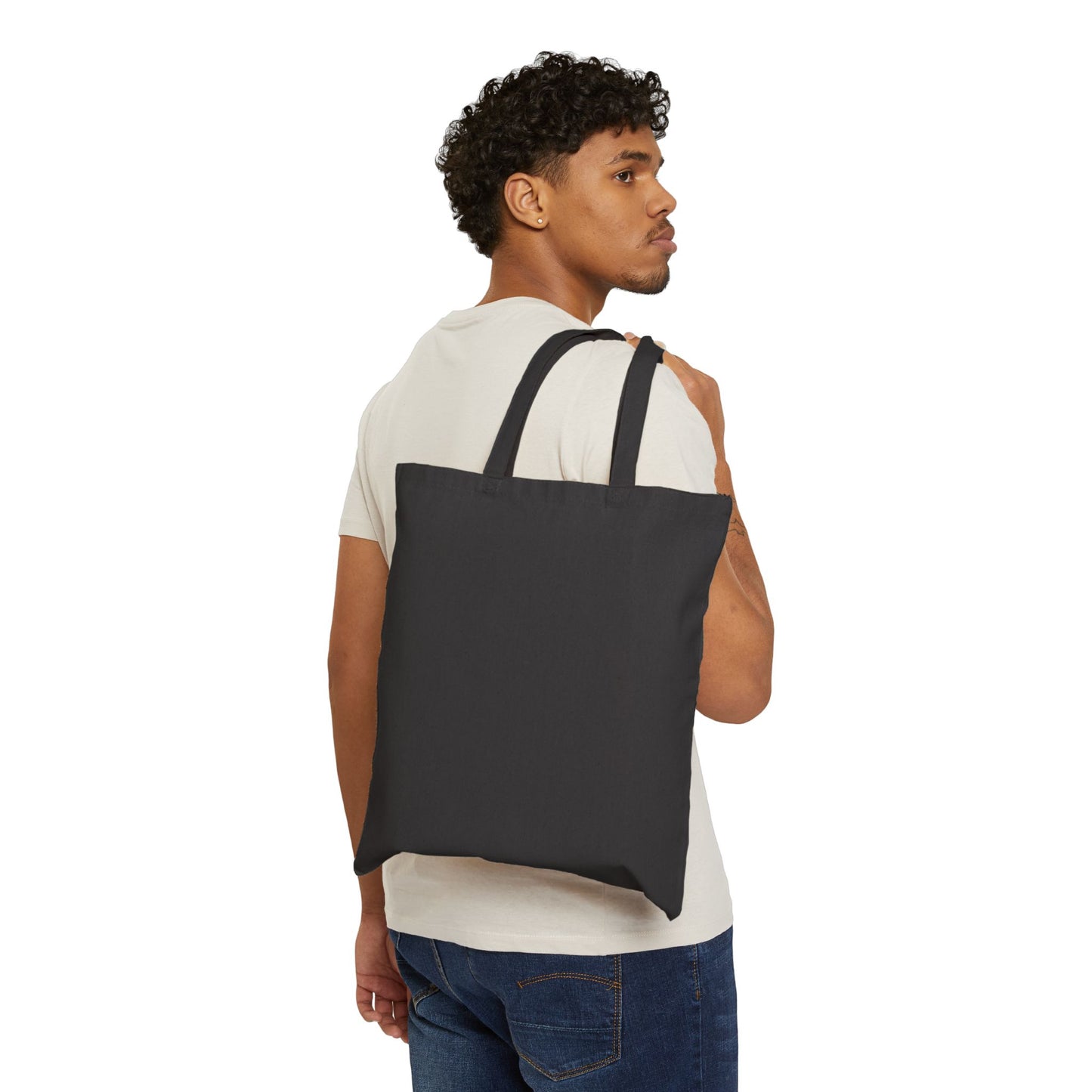 Crown Work Cotton Canvas Tote Bag