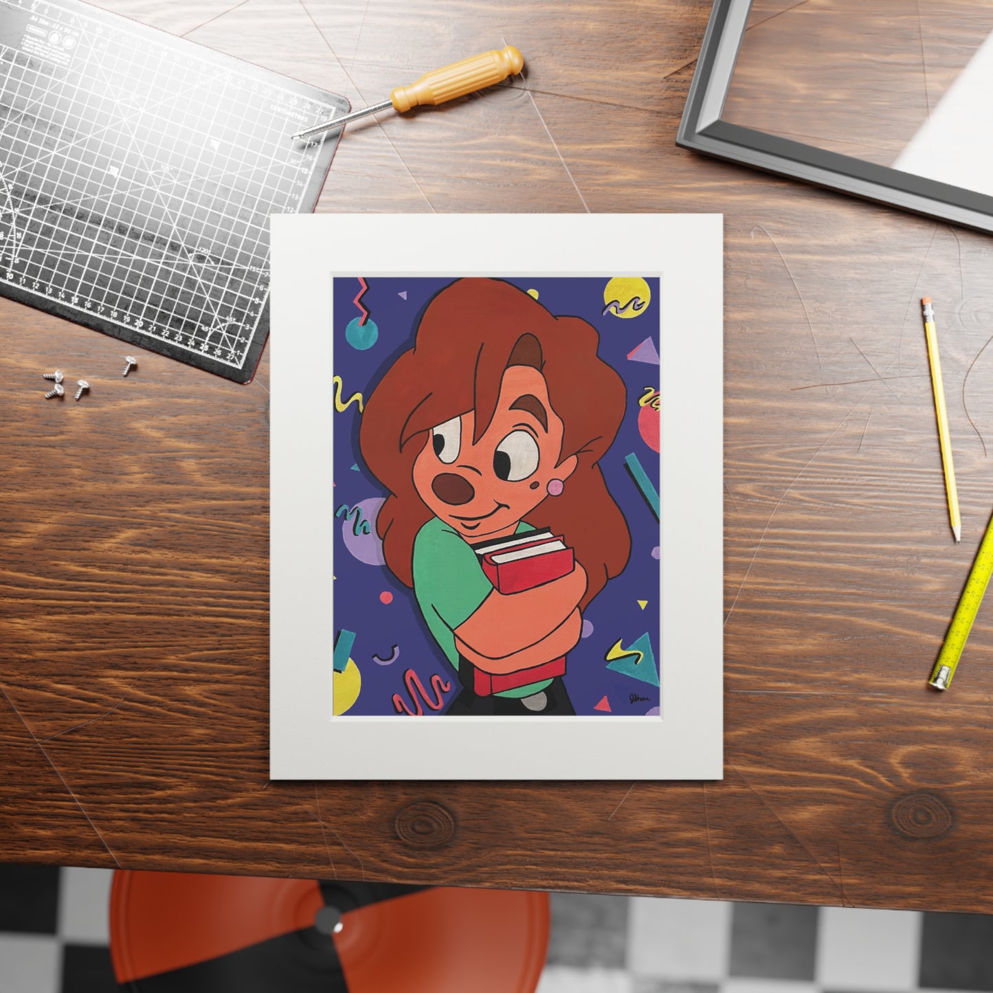 Roxanne Fine Art Prints (Passepartout Paper Frame)