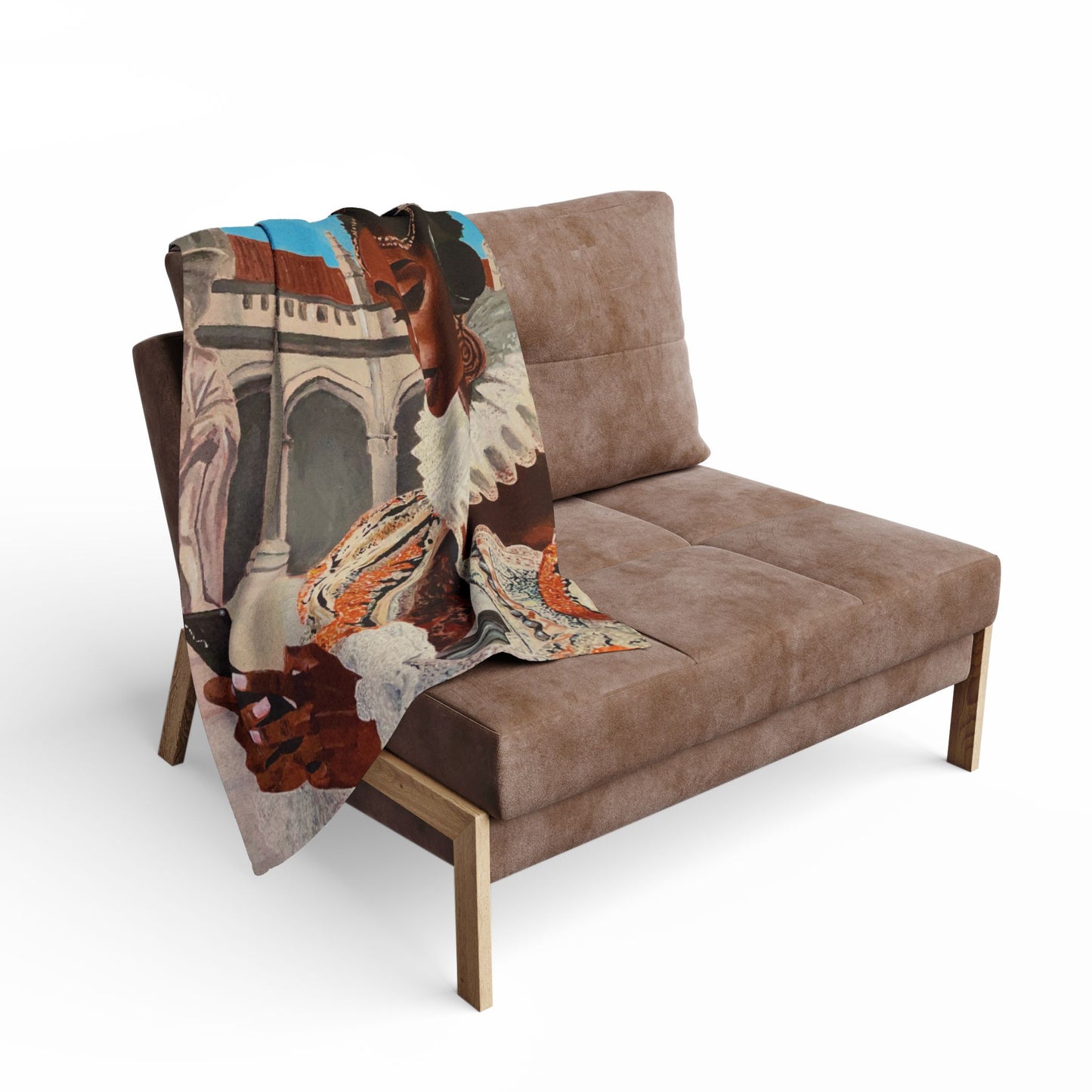 The Queen's Scroll Arctic Fleece Blanket