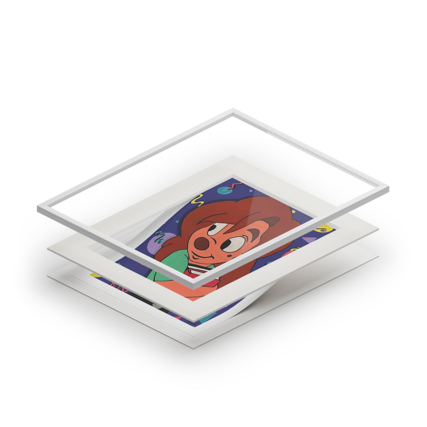 Roxanne Fine Art Prints (Passepartout Paper Frame)
