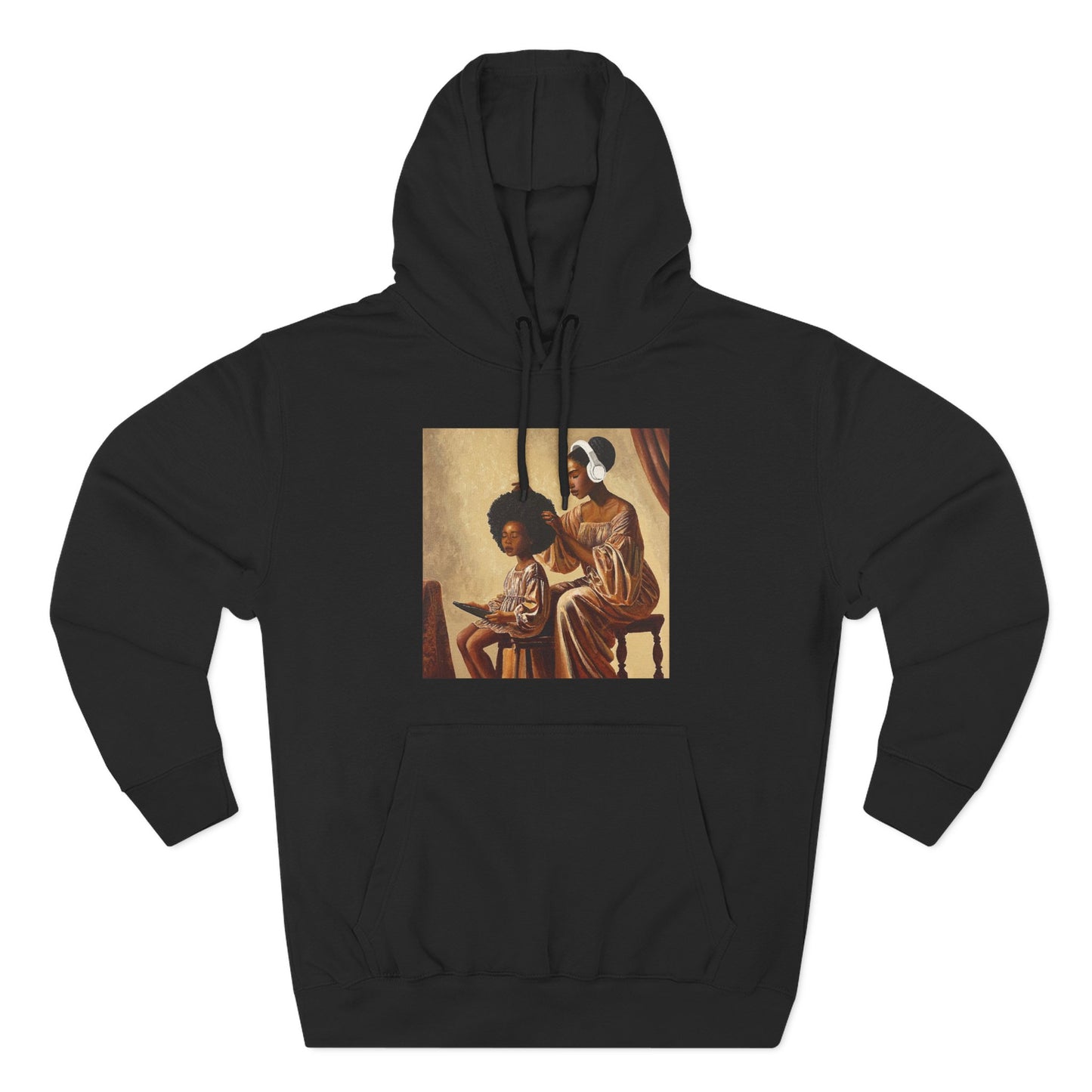 Crown Work Three-Panel Fleece Hoodie