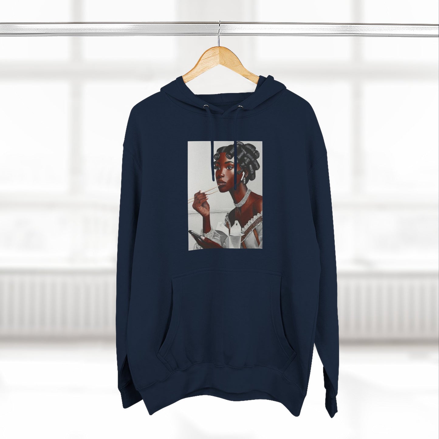 Our Lady of Leftovers Three-Panel Fleece Hoodie