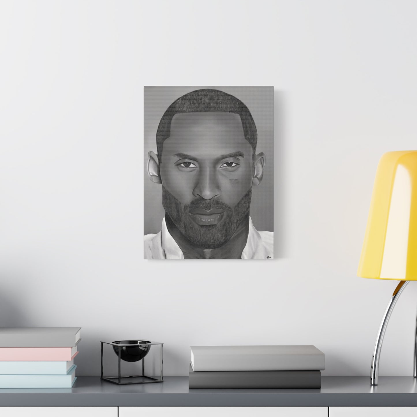 Black Mamba Matte Canvas, Stretched