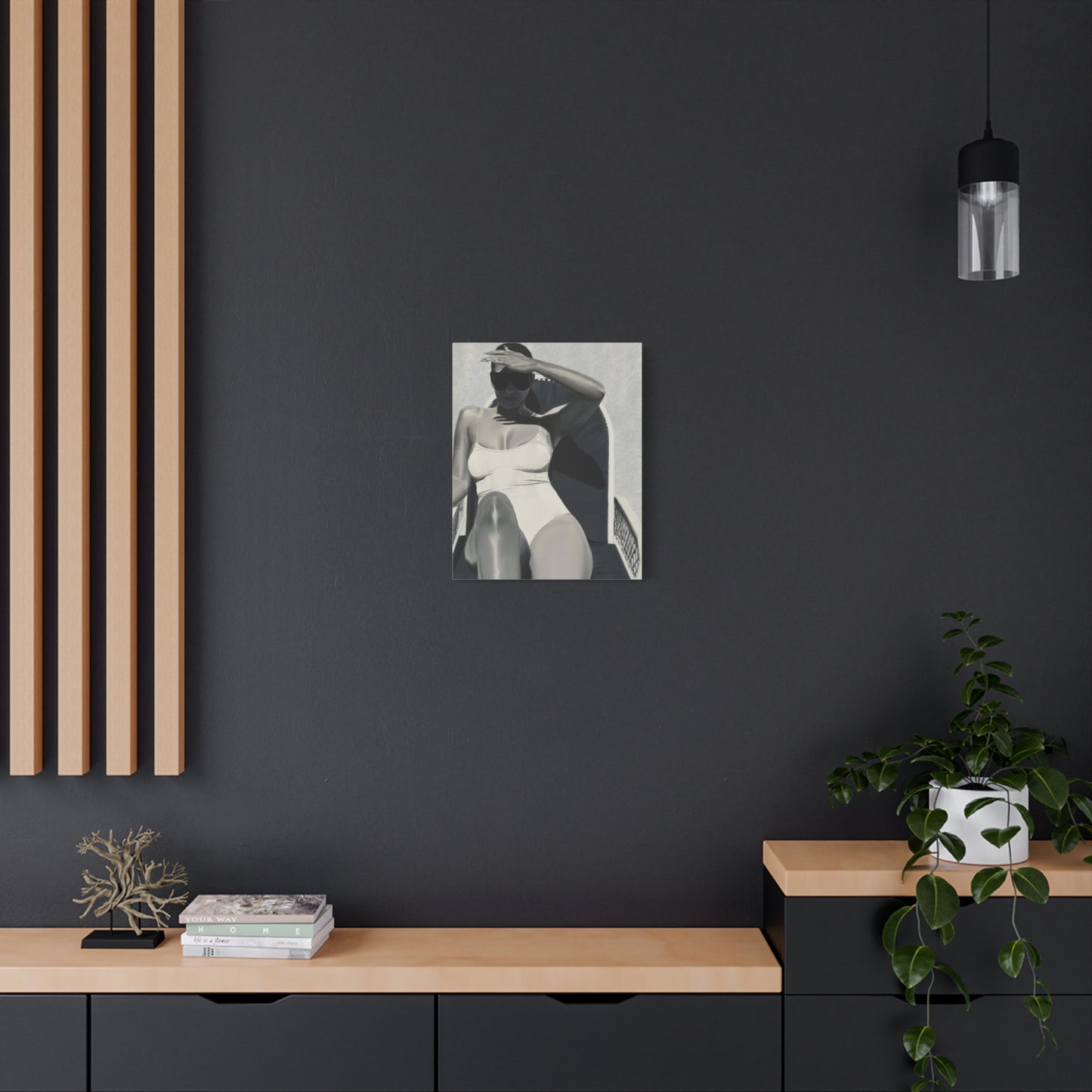 Tracee Matte Canvas, Stretched
