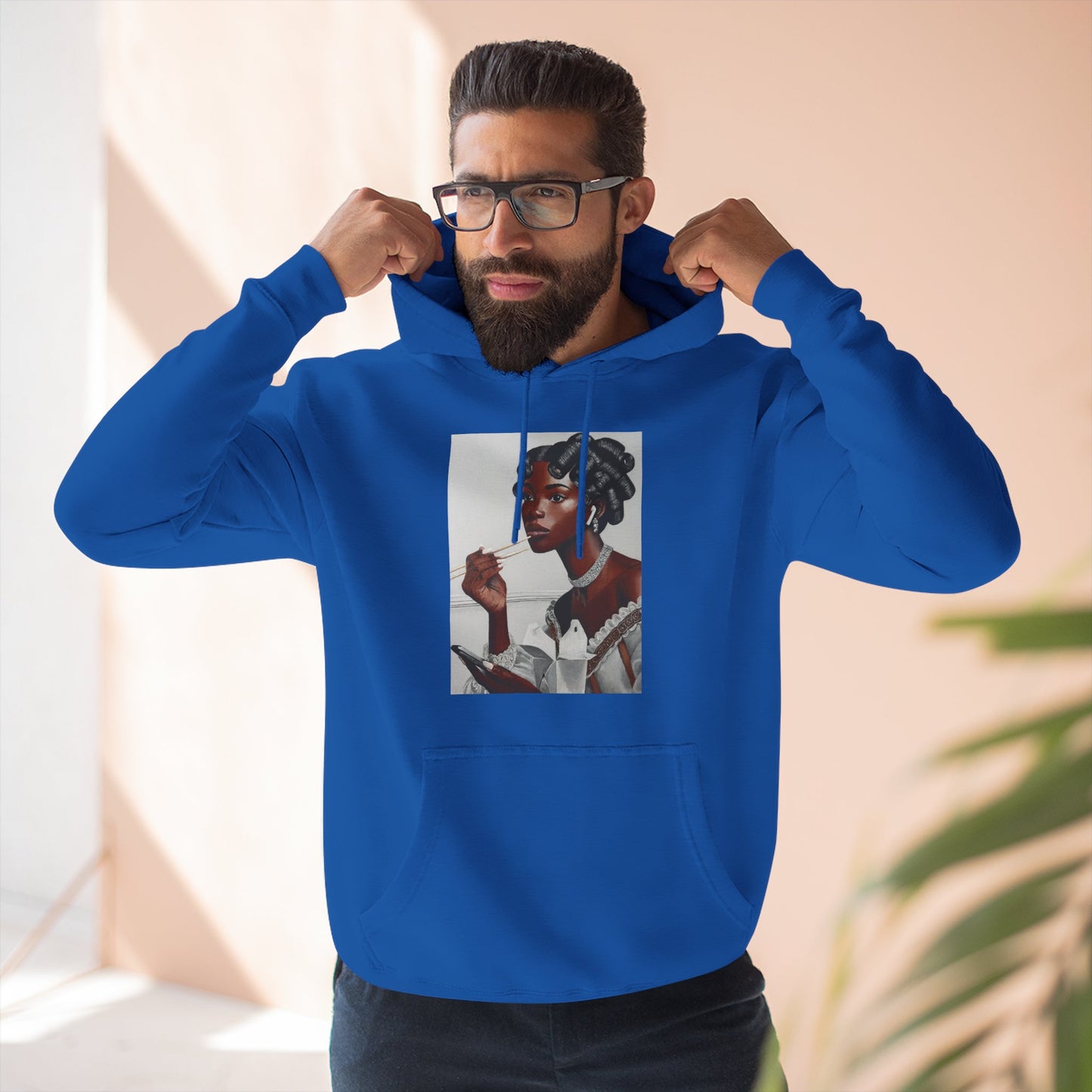 Our Lady of Leftovers Three-Panel Fleece Hoodie