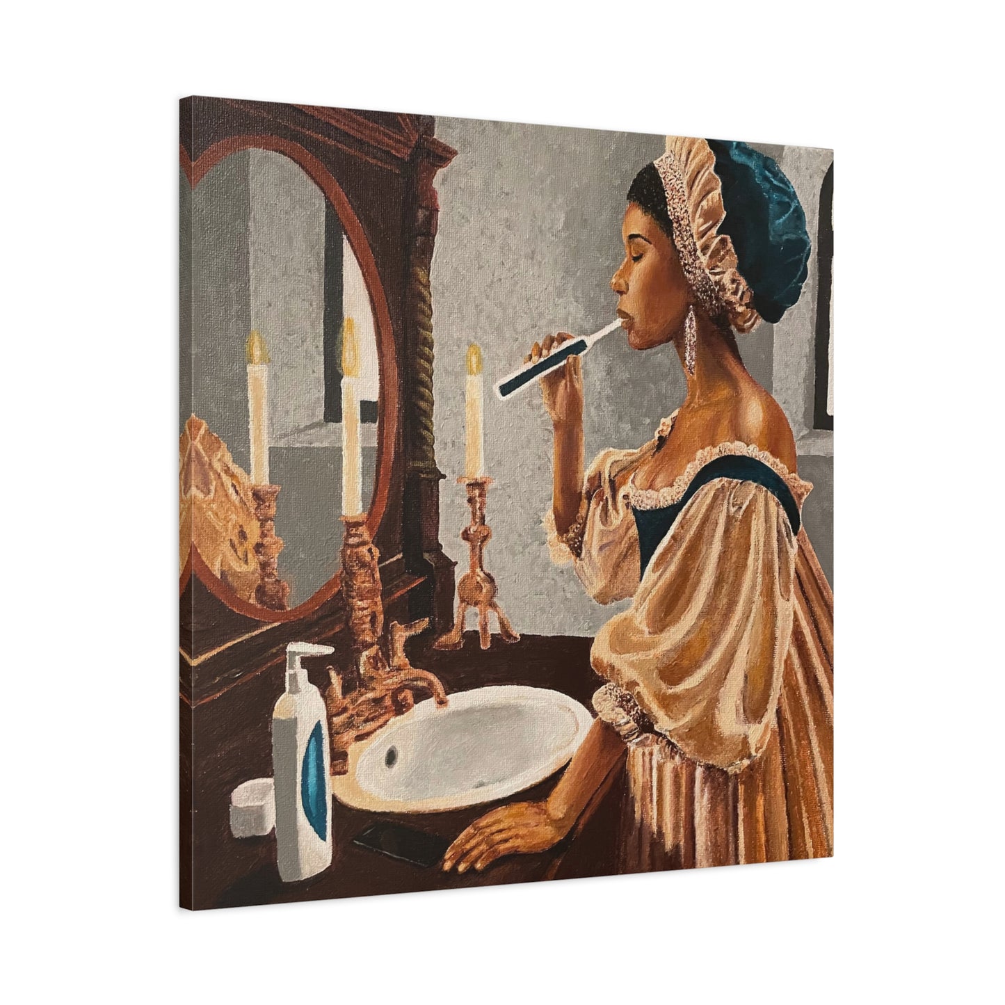 Ritual in Rococo Matte Canvas, Stretched, 1.25"