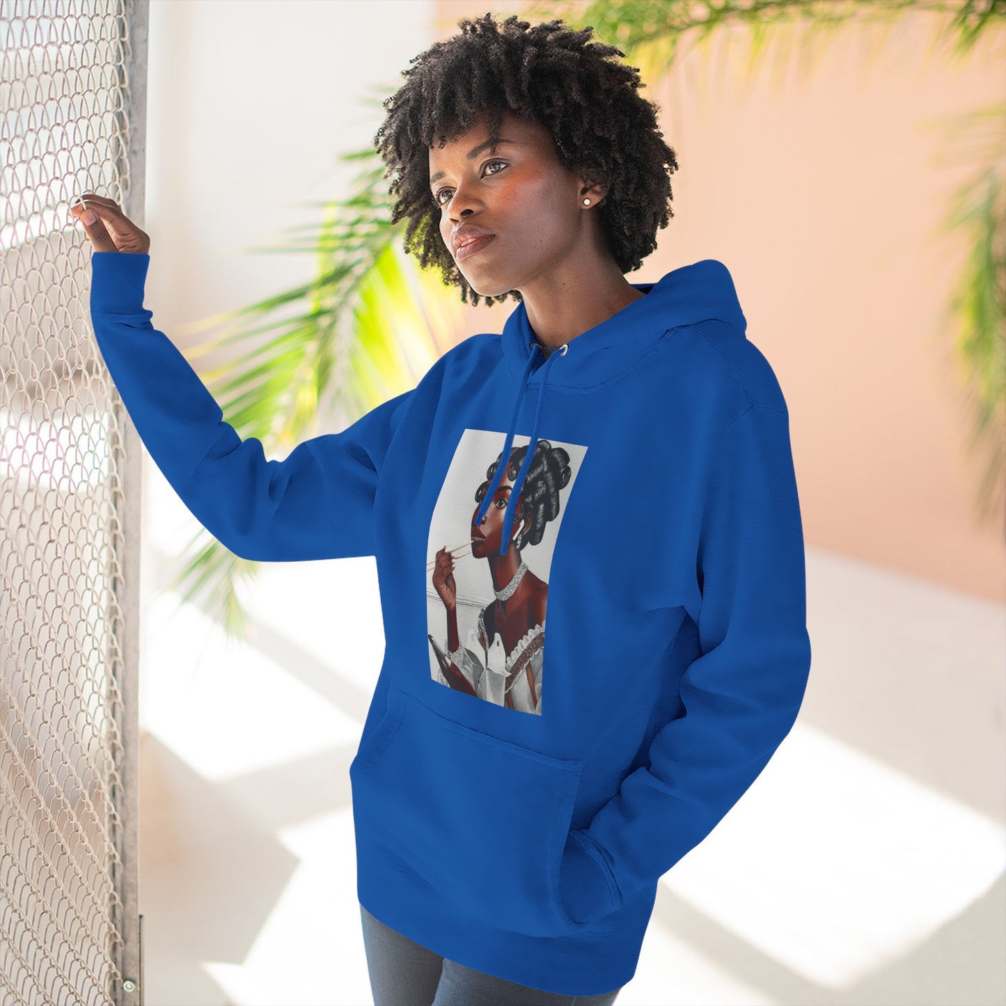 Our Lady of Leftovers Three-Panel Fleece Hoodie