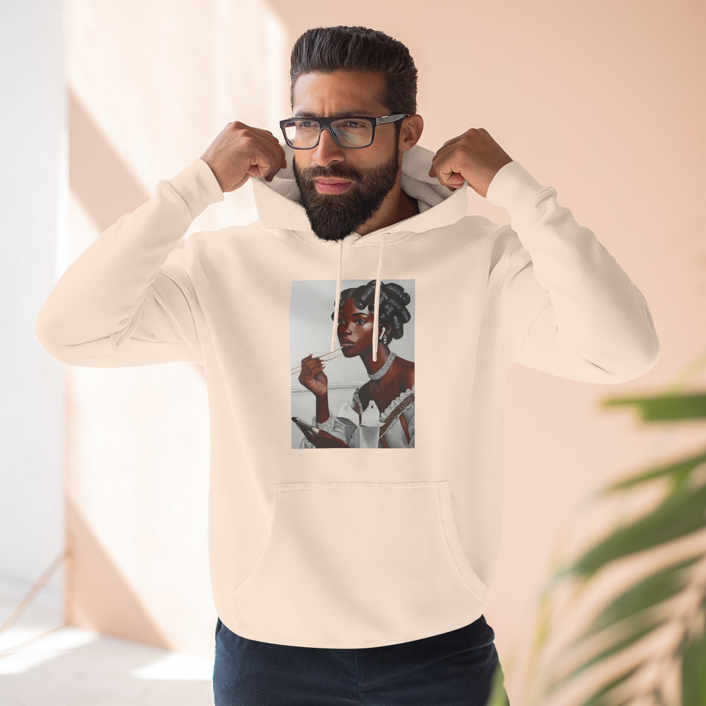 Our Lady of Leftovers Three-Panel Fleece Hoodie