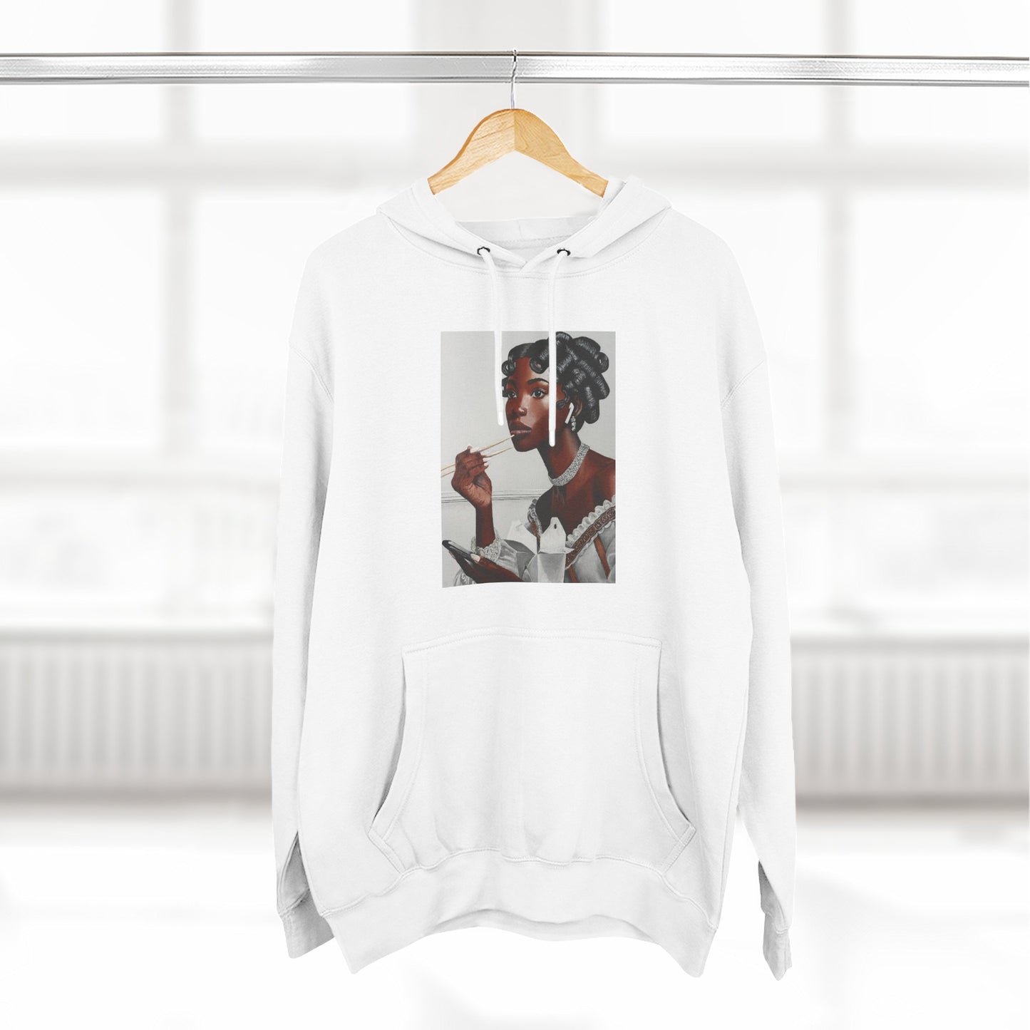 Our Lady of Leftovers Three-Panel Fleece Hoodie
