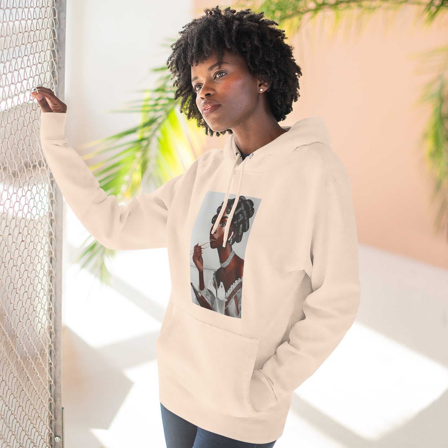 Our Lady of Leftovers Three-Panel Fleece Hoodie