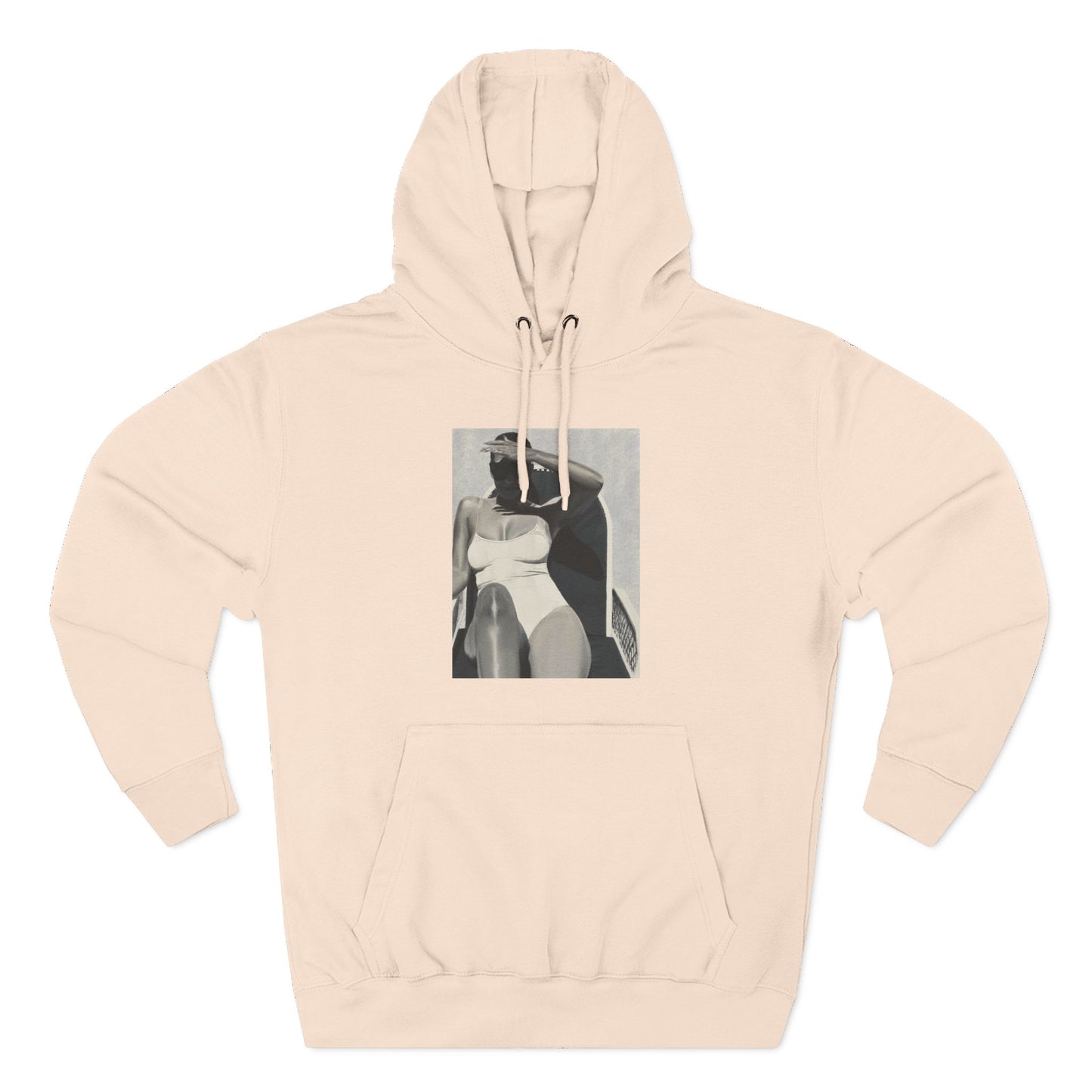 Tracee Three-Panel Fleece Hoodie