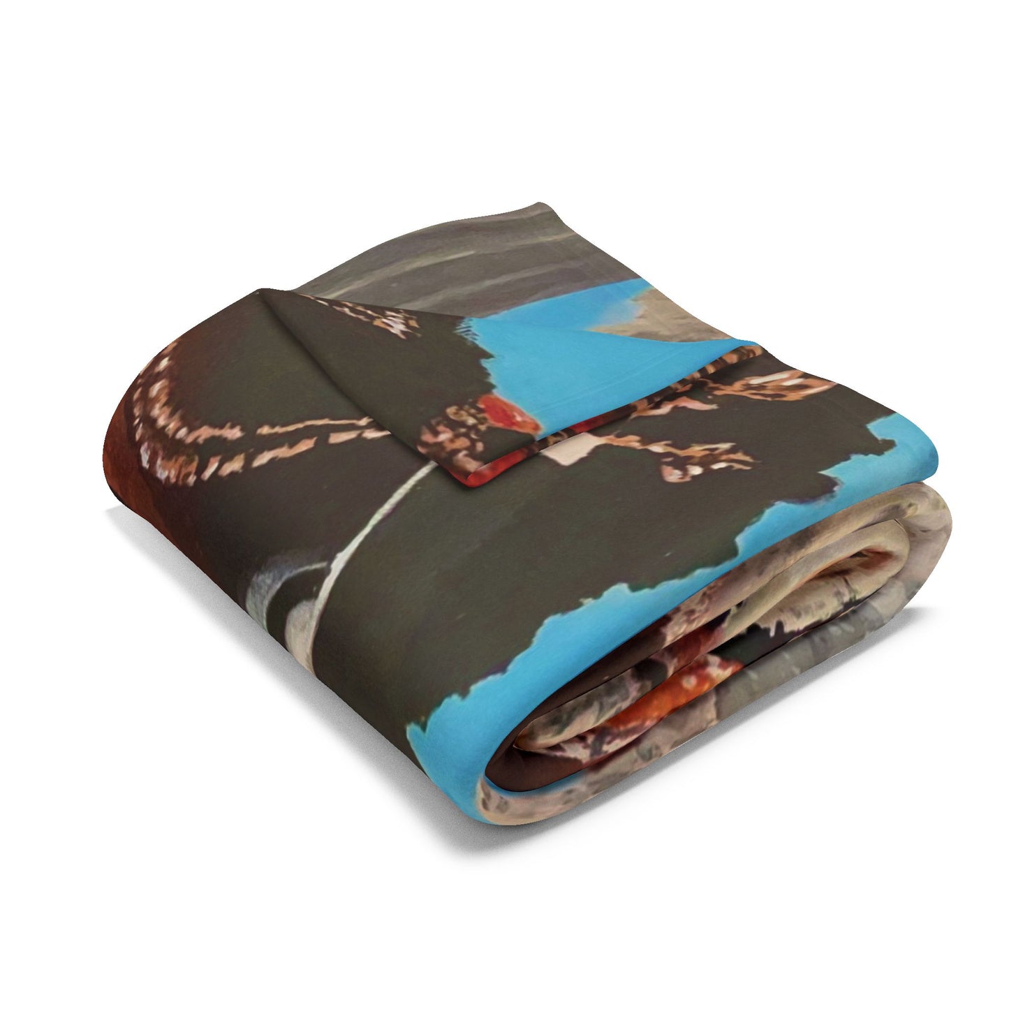 The Queen's Scroll Arctic Fleece Blanket