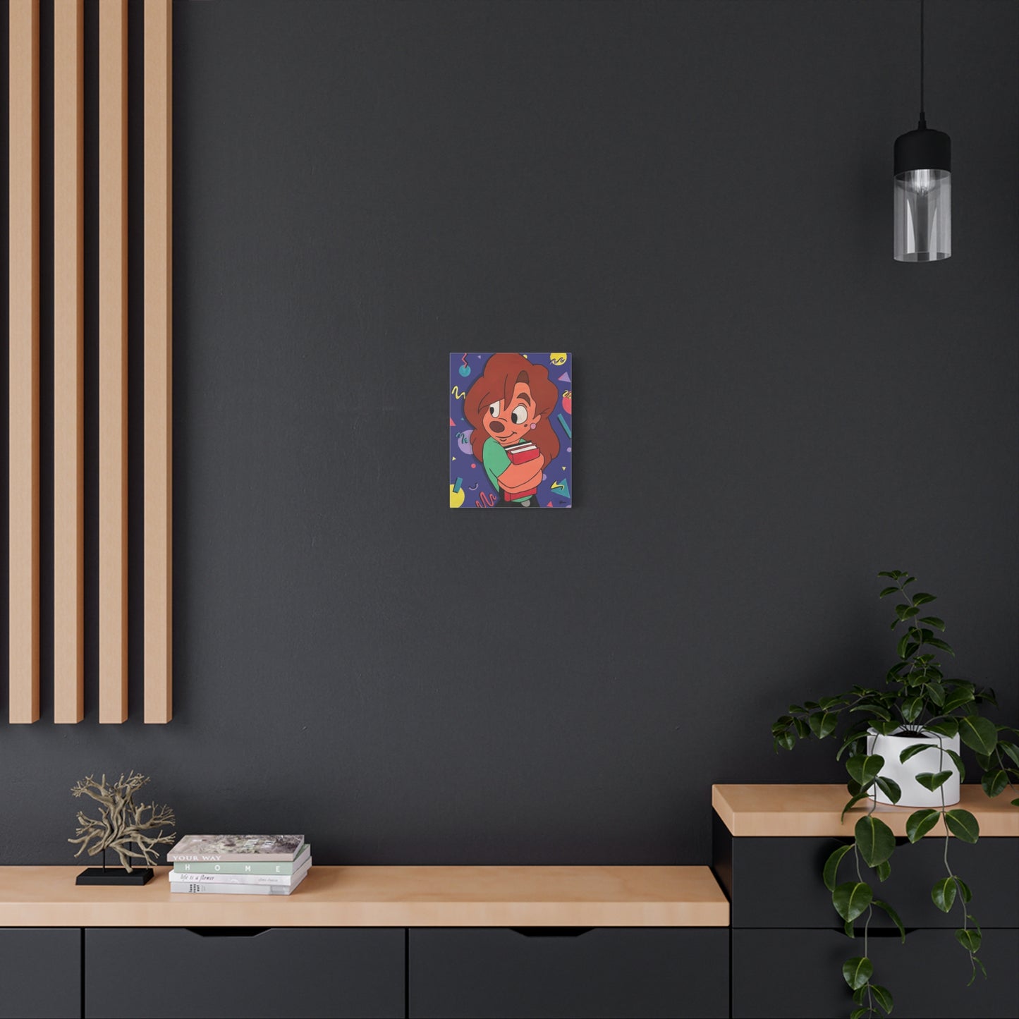 Roxanne Matte Canvas, Stretched