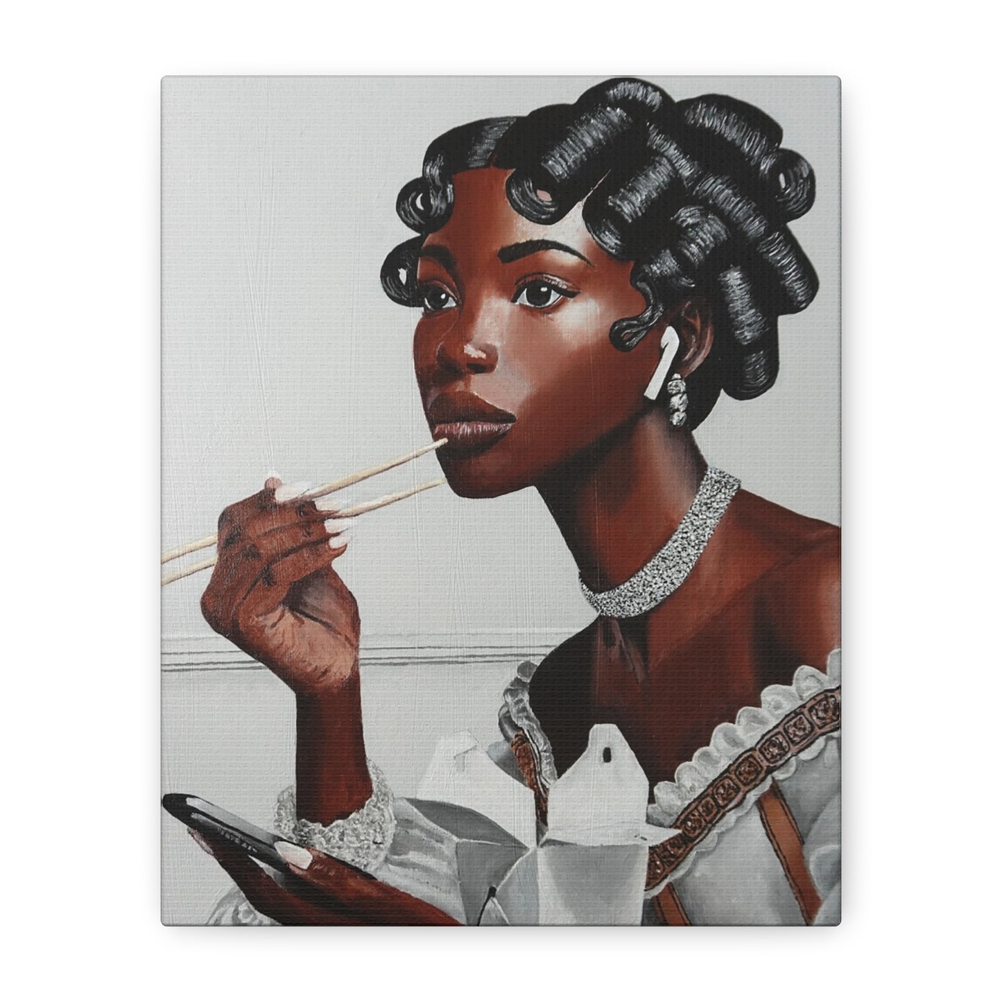Our Lady of Leftovers Matte Canvas, Stretched, 1.25"