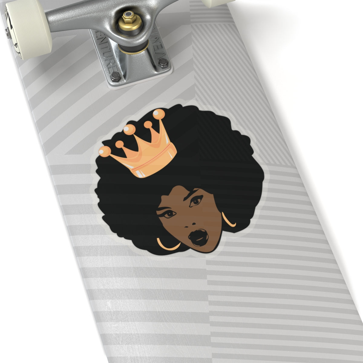 Black Queen Kiss-Cut Stickers