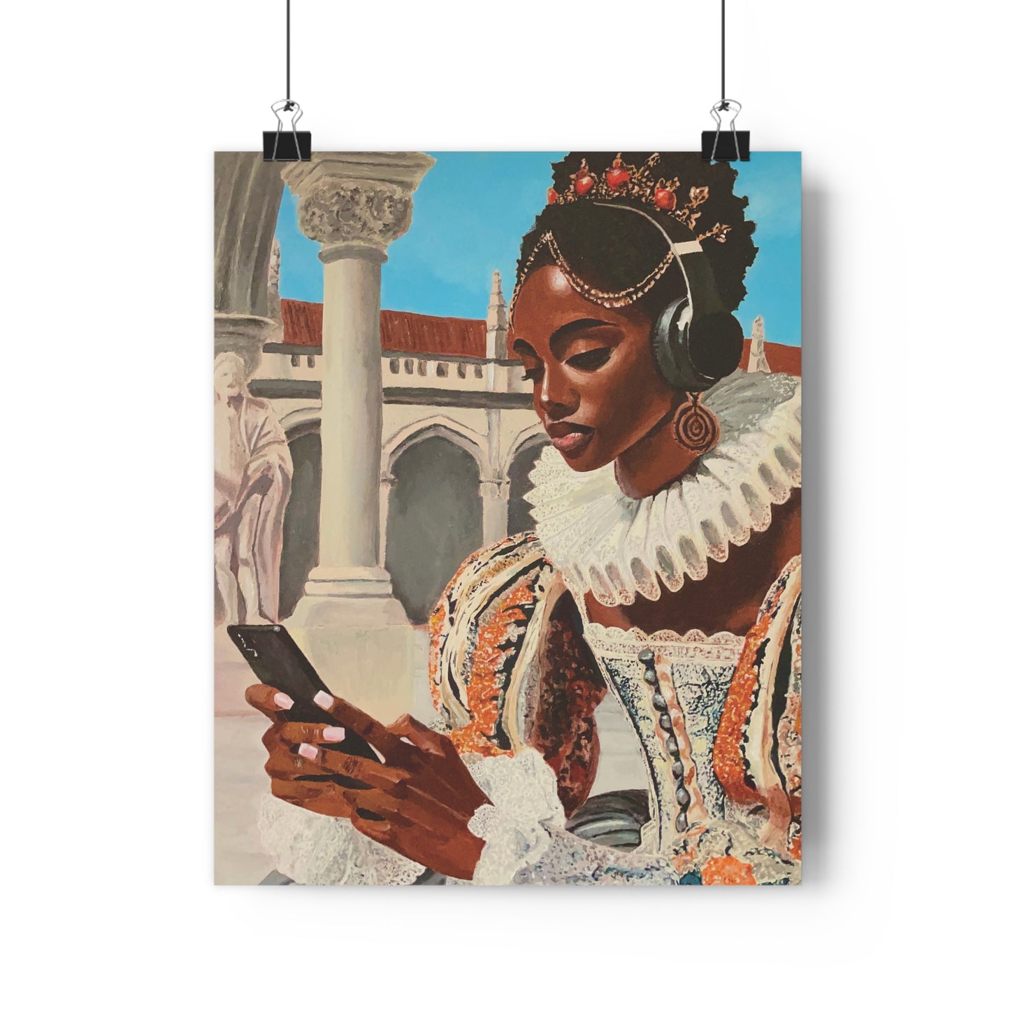 The Queen's Scroll Giclee Art Print