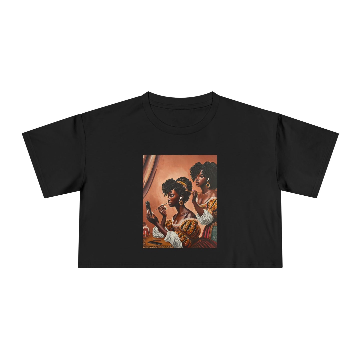 Fashionably Late Women's Crop Tee