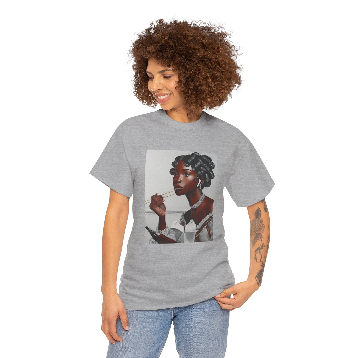 Our Lady of Leftovers Unisex Heavy Cotton Tee