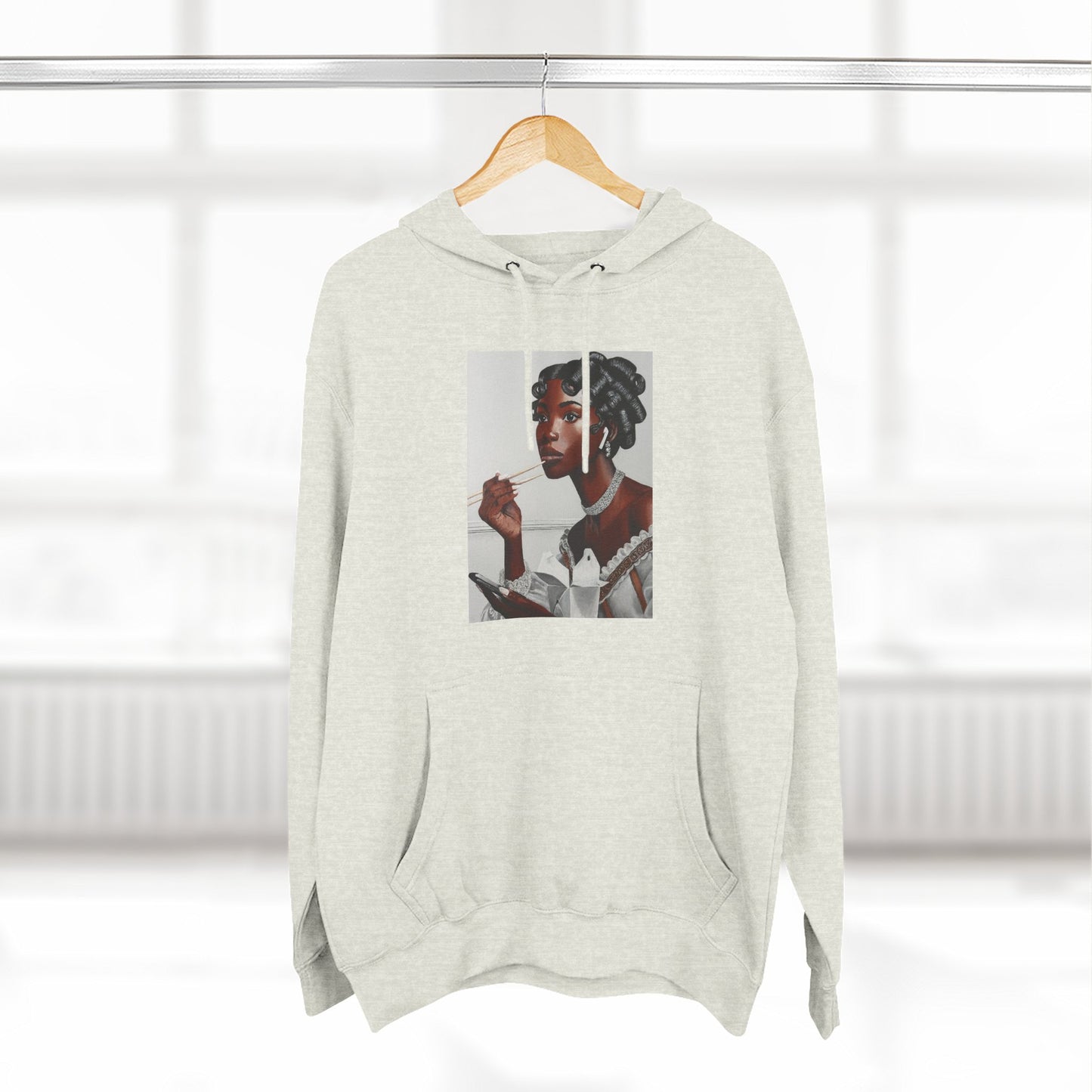 Our Lady of Leftovers Three-Panel Fleece Hoodie