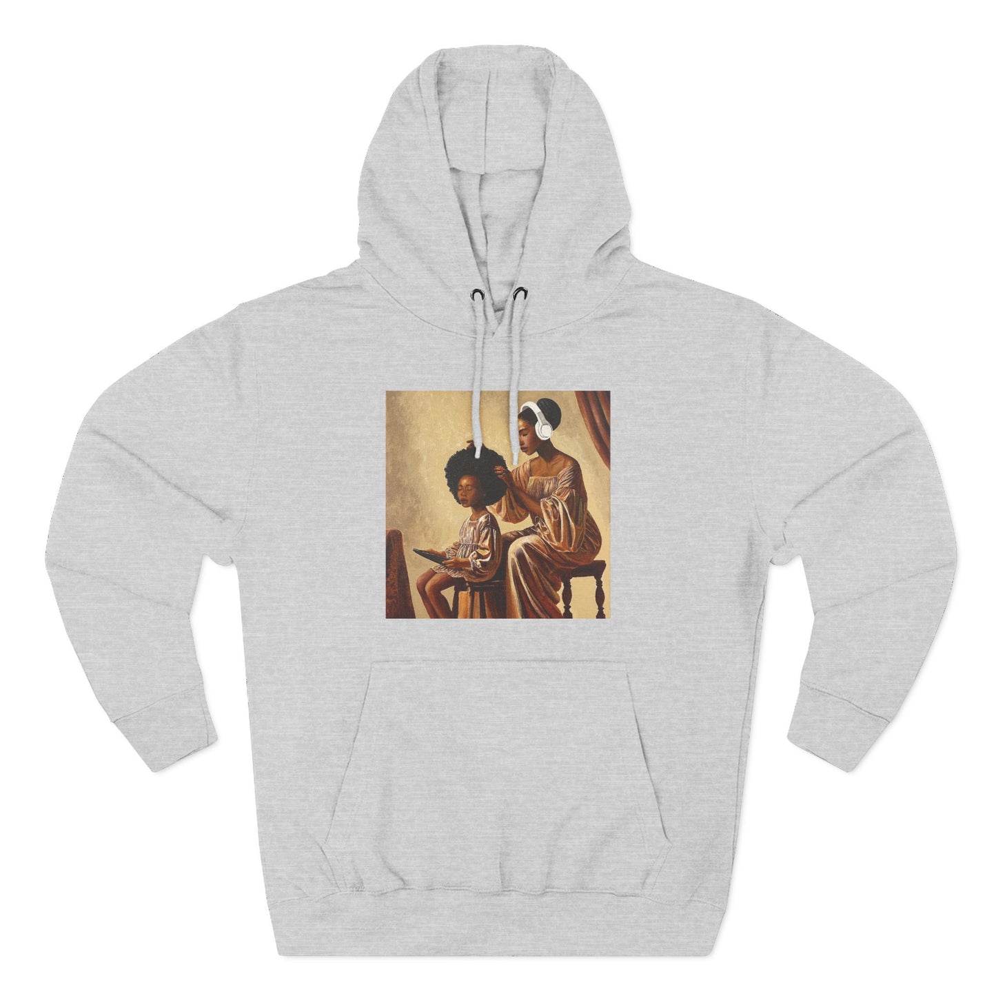 Crown Work Three-Panel Fleece Hoodie