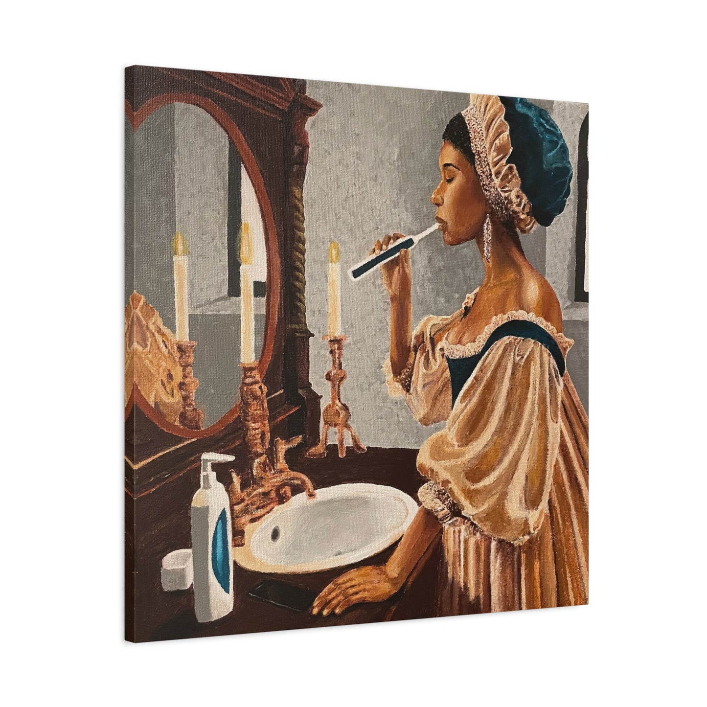 Ritual in Rococo Matte Canvas, Stretched, 1.25"
