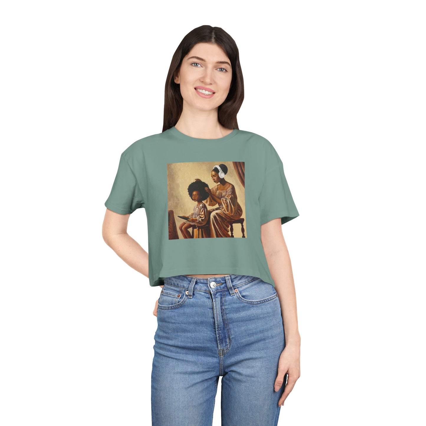 Crown Work Women's Crop Tee