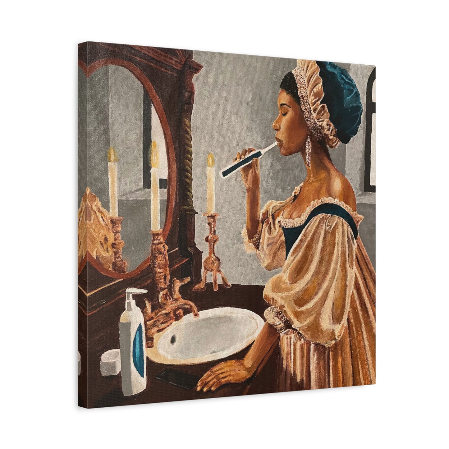 Ritual in Rococo Matte Canvas, Stretched, 1.25"