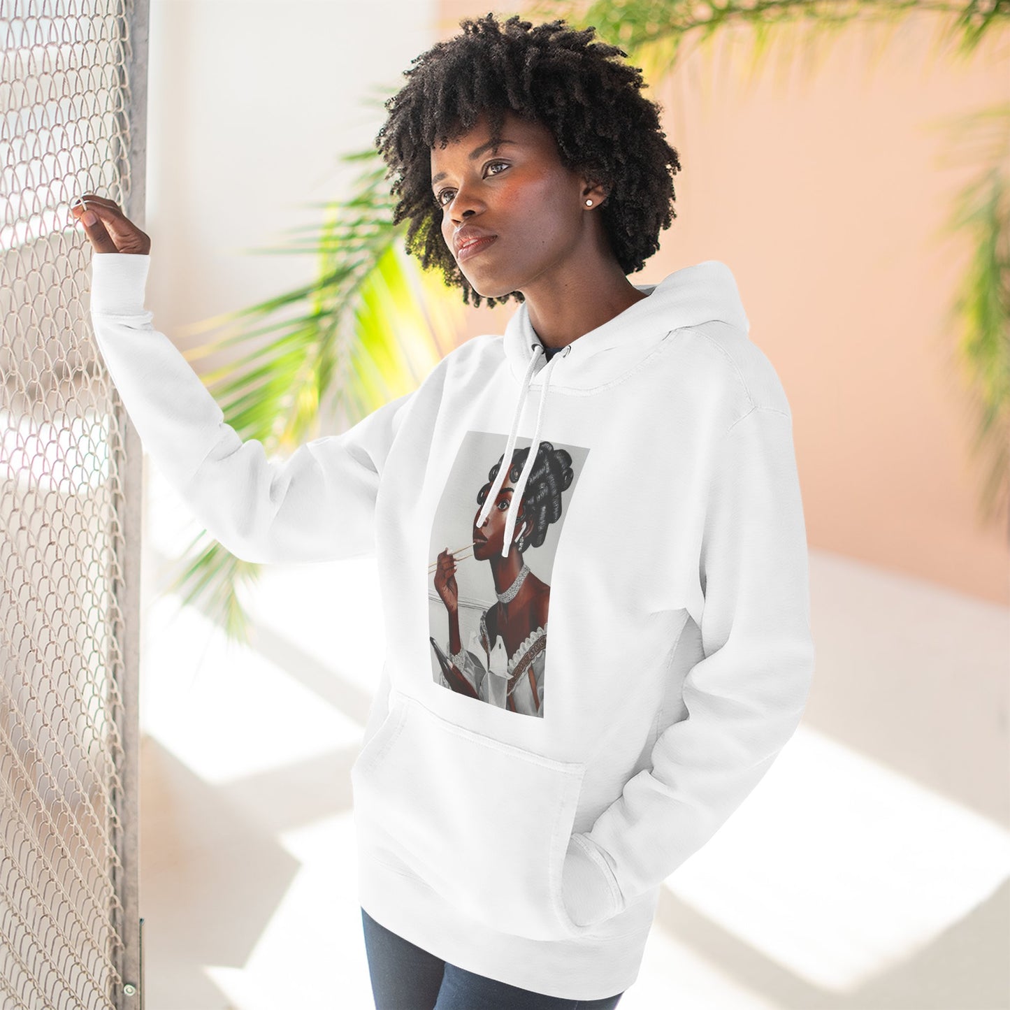 Our Lady of Leftovers Three-Panel Fleece Hoodie