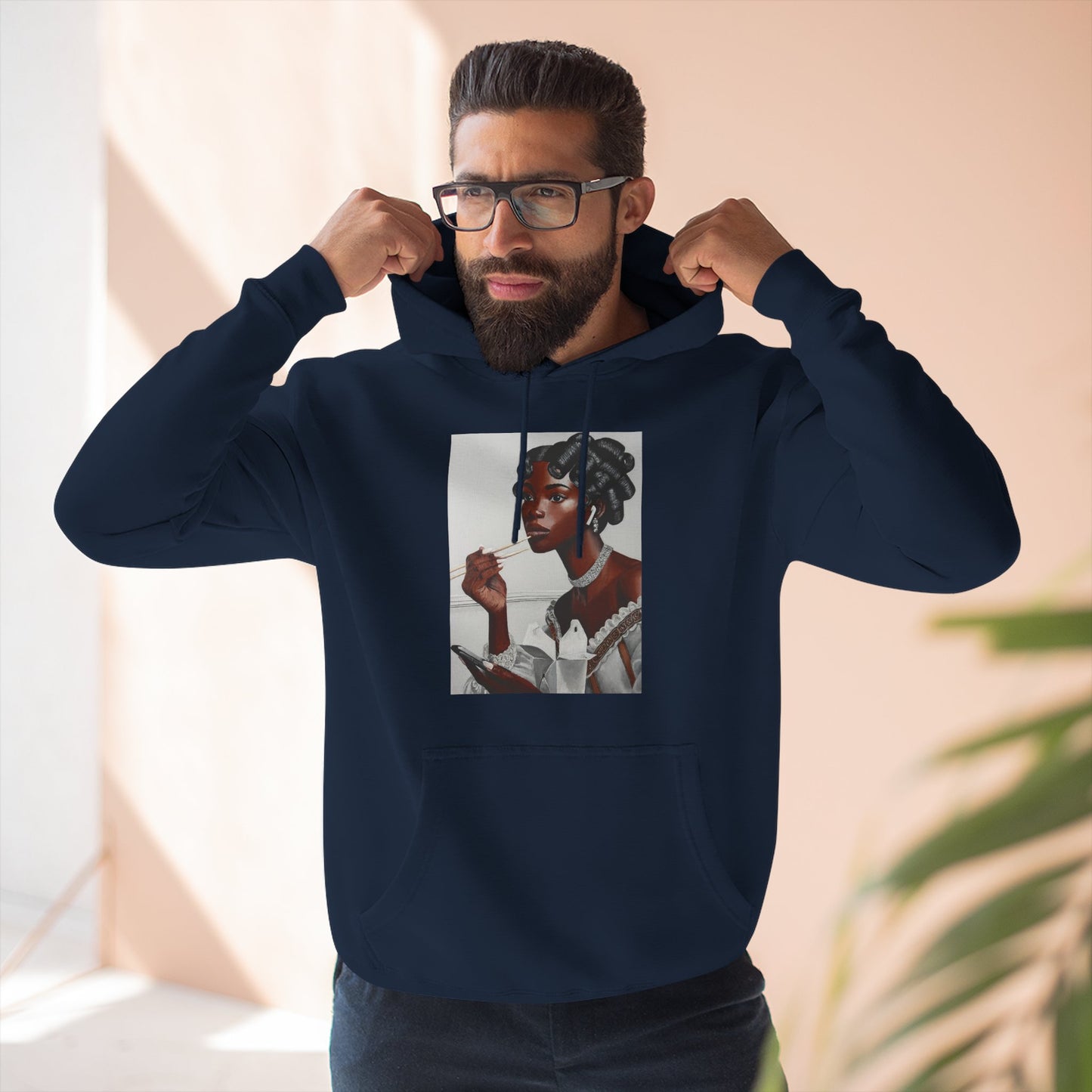 Our Lady of Leftovers Three-Panel Fleece Hoodie