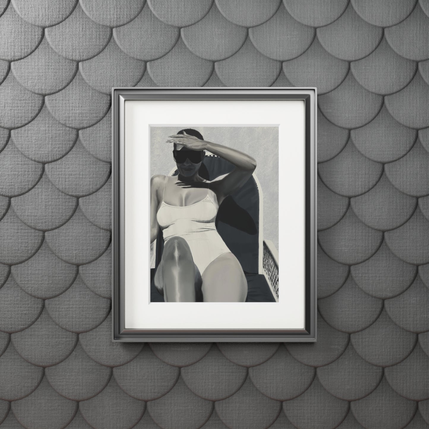 Tracee Fine Art Prints (Passepartout Paper Frame)