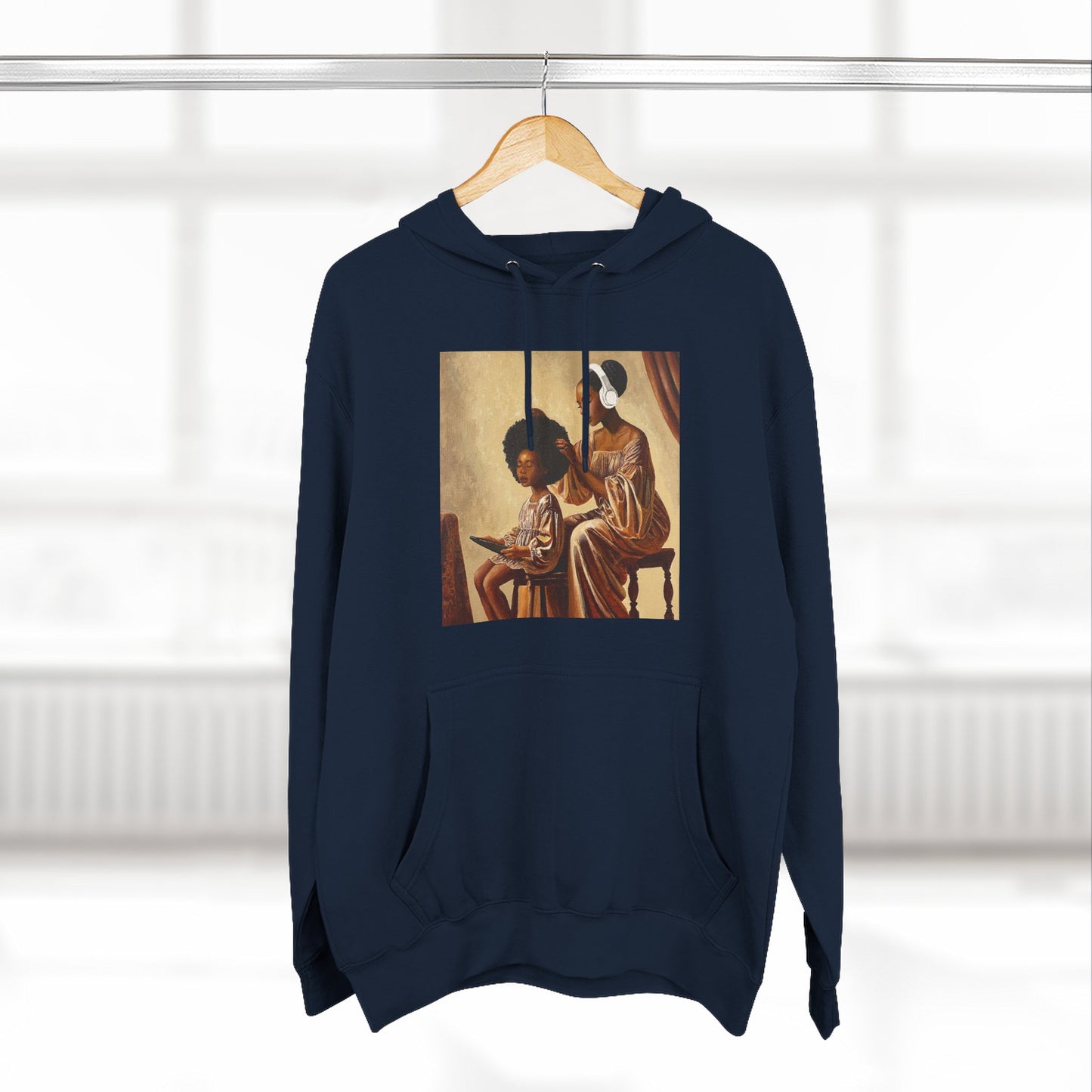 Crown Work Three-Panel Fleece Hoodie