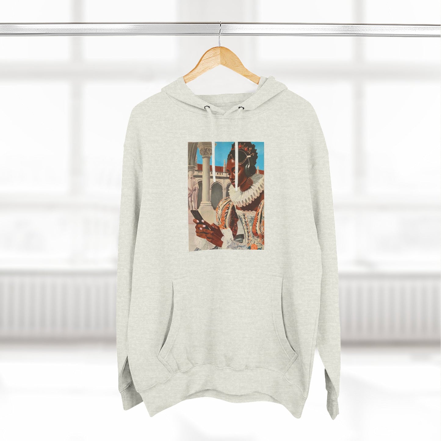 The Queen's Scroll Three-Panel Fleece Hoodie