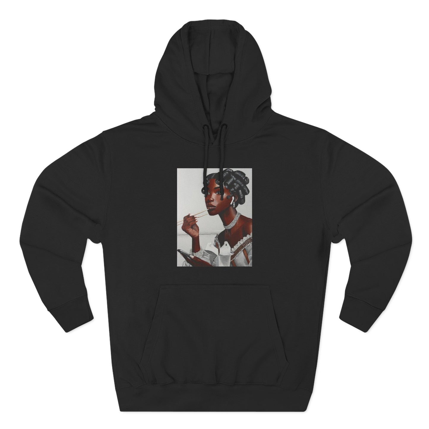 Our Lady of Leftovers Three-Panel Fleece Hoodie