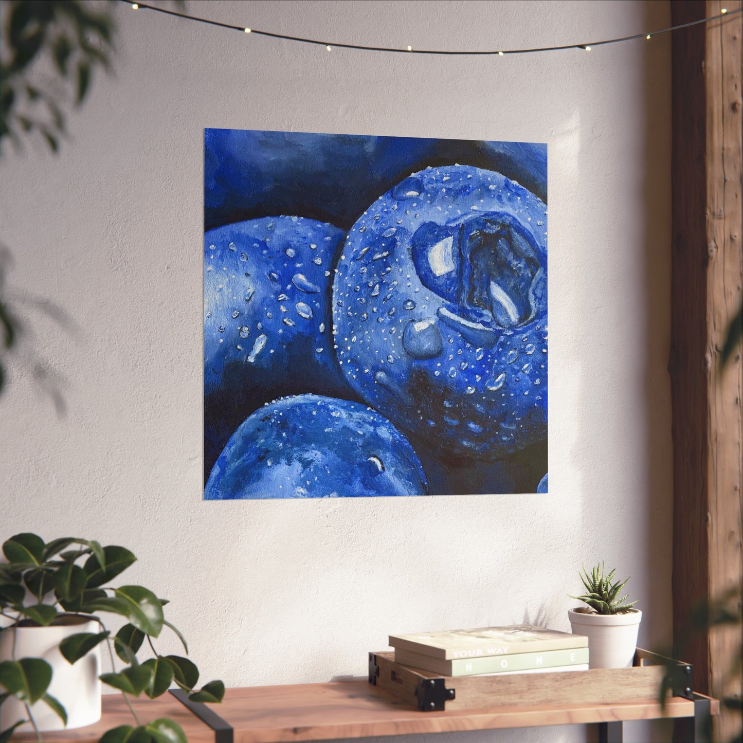 Blueberry Delight Fine Art Posters