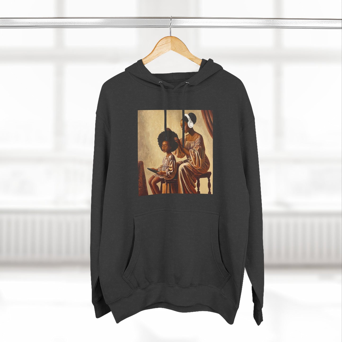 Crown Work Three-Panel Fleece Hoodie