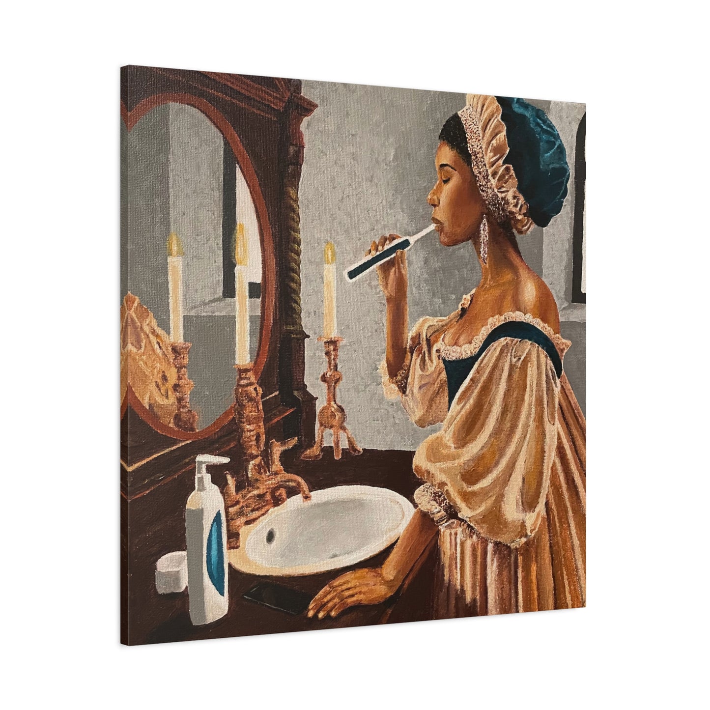 Ritual in Rococo Matte Canvas, Stretched, 1.25"
