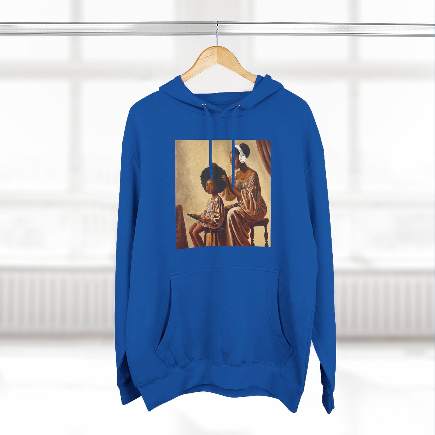 Crown Work Three-Panel Fleece Hoodie