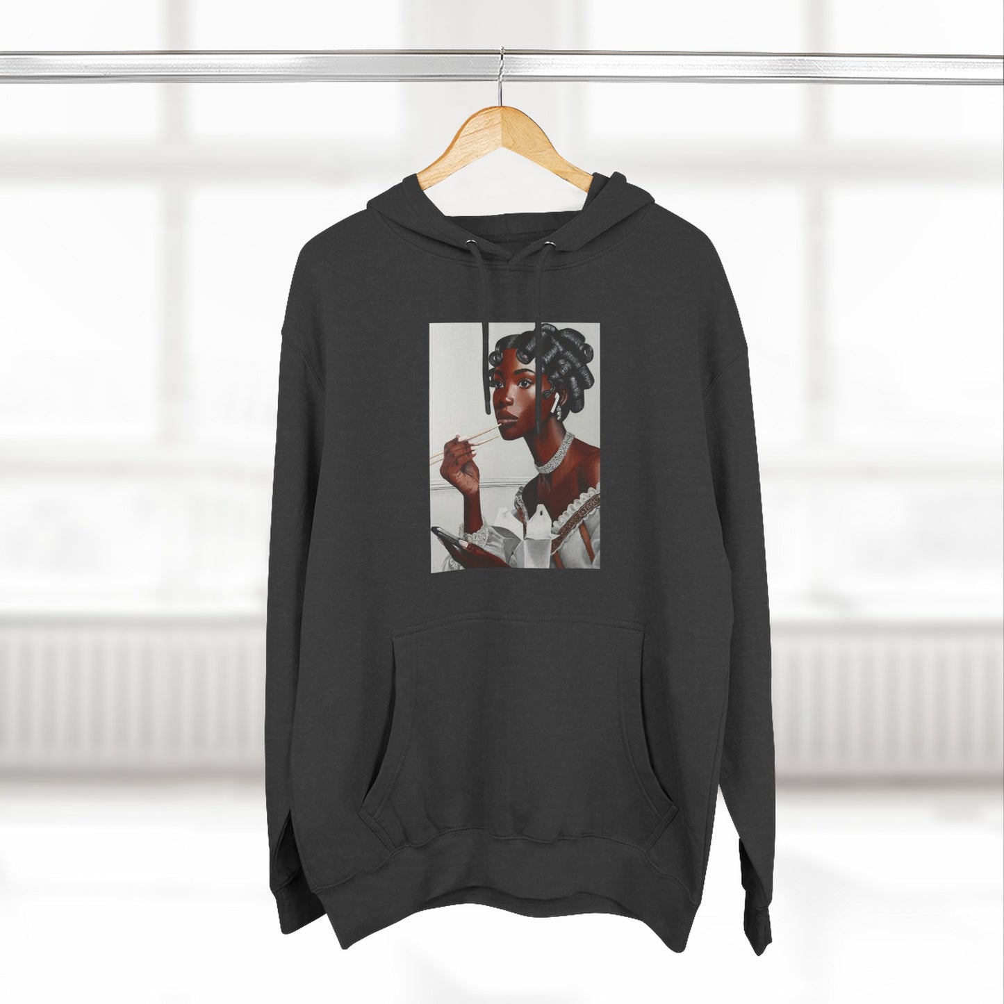 Our Lady of Leftovers Three-Panel Fleece Hoodie