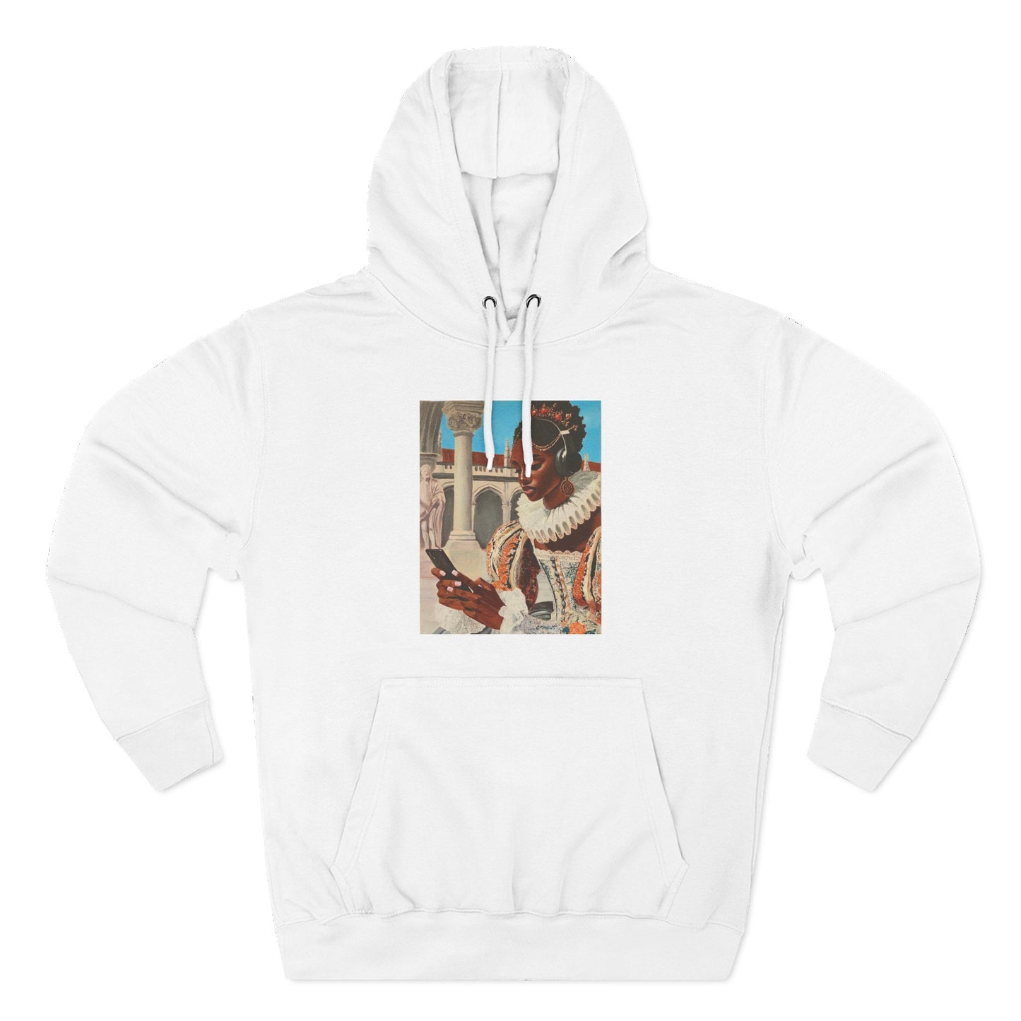 The Queen's Scroll Three-Panel Fleece Hoodie