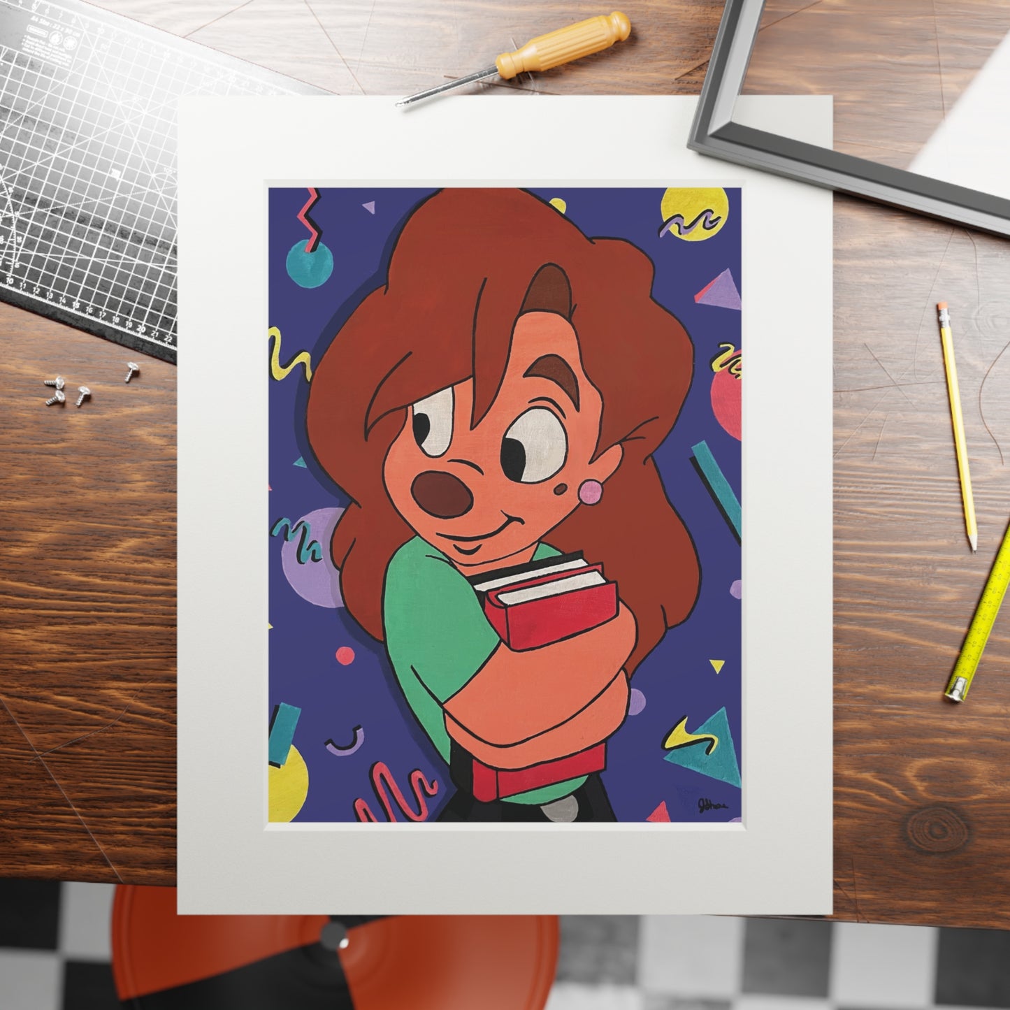 Roxanne Fine Art Prints (Passepartout Paper Frame)