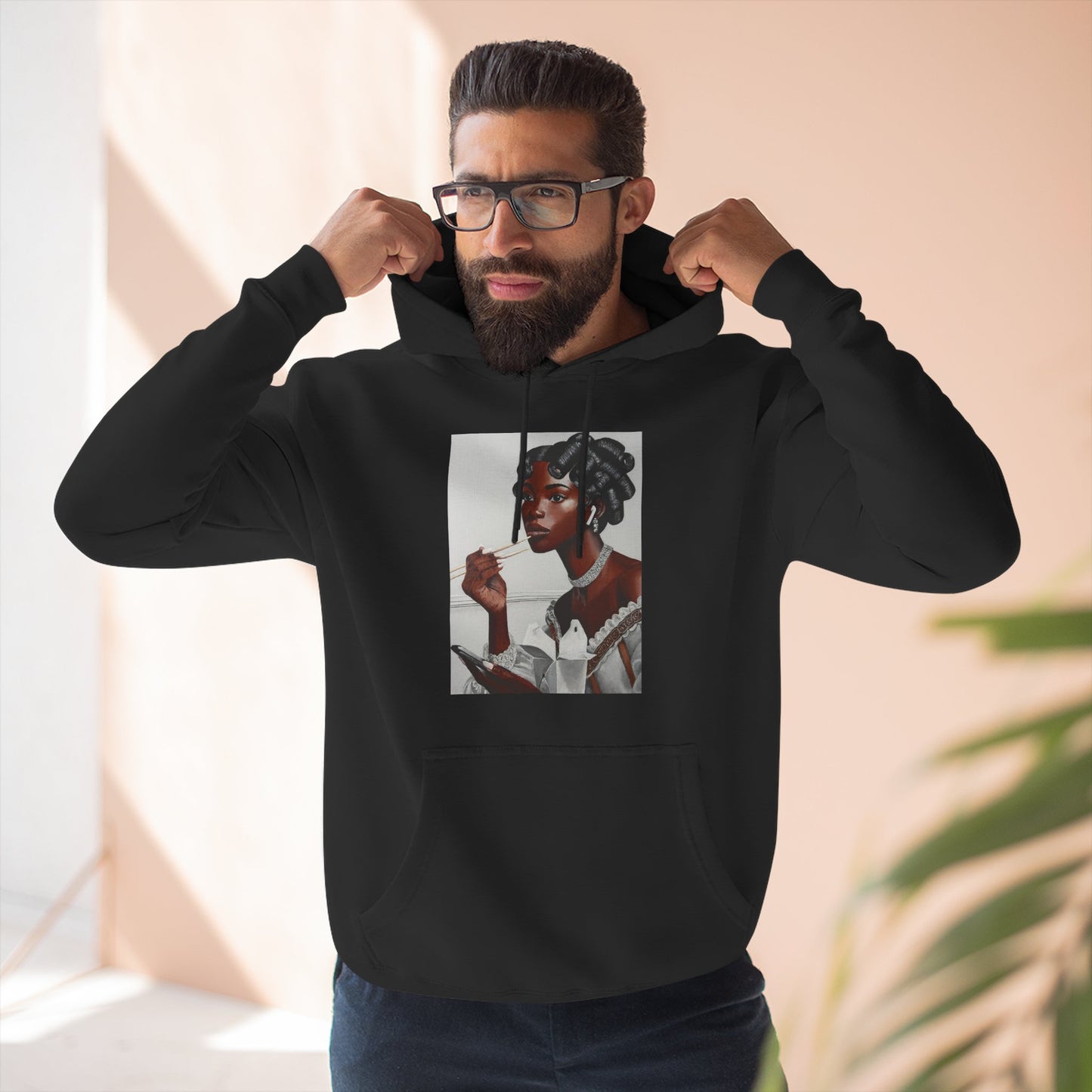 Our Lady of Leftovers Three-Panel Fleece Hoodie