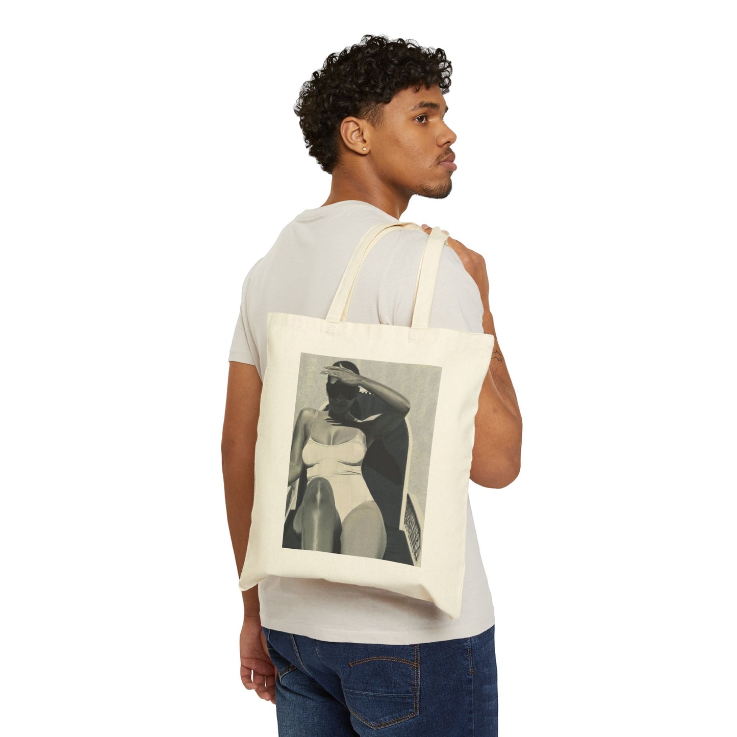 Tracee Cotton Canvas Tote Bag