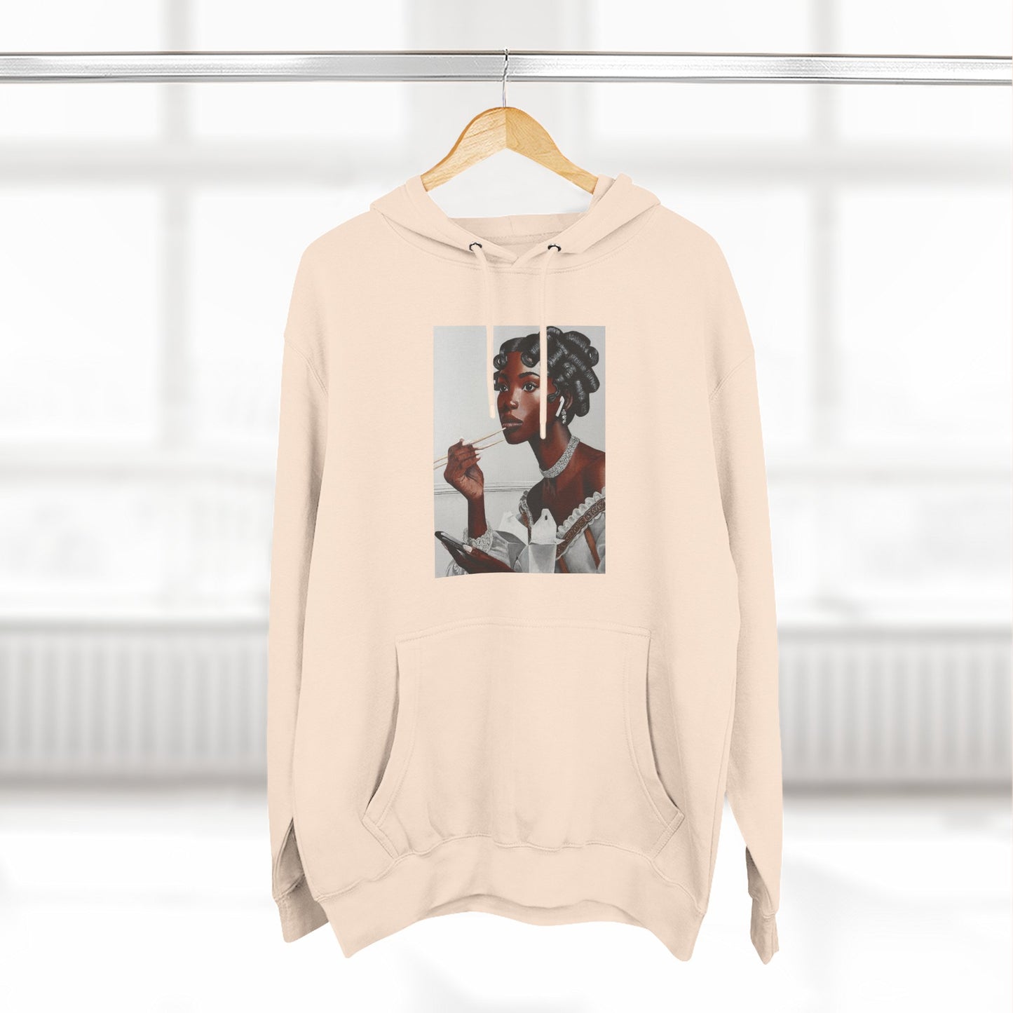 Our Lady of Leftovers Three-Panel Fleece Hoodie