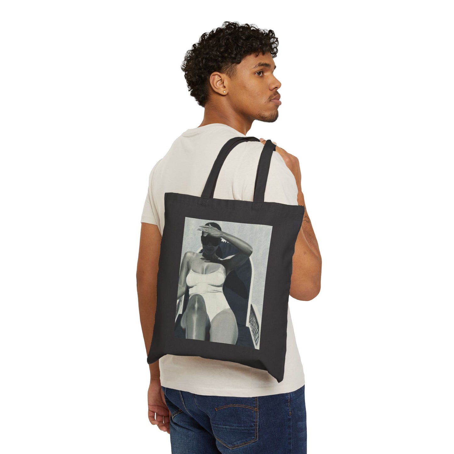 Tracee Cotton Canvas Tote Bag