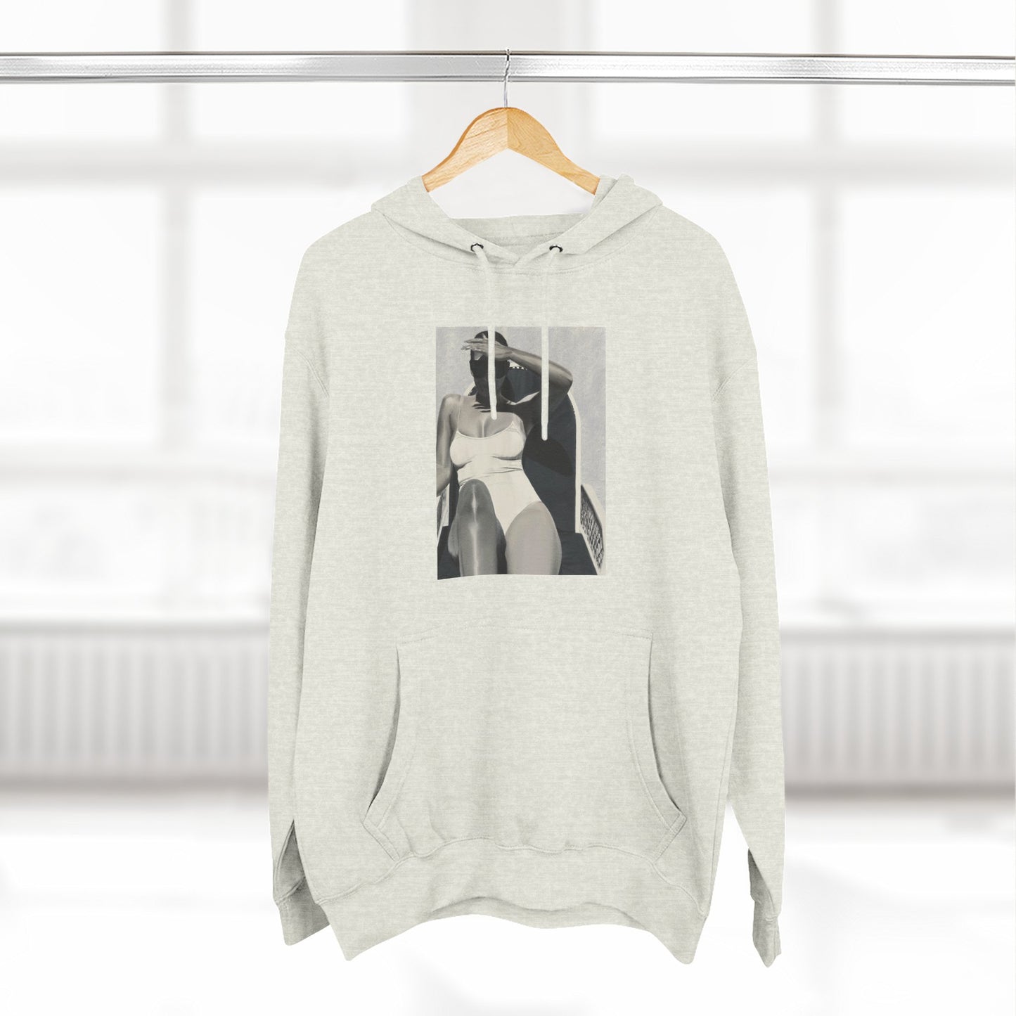 Tracee Three-Panel Fleece Hoodie