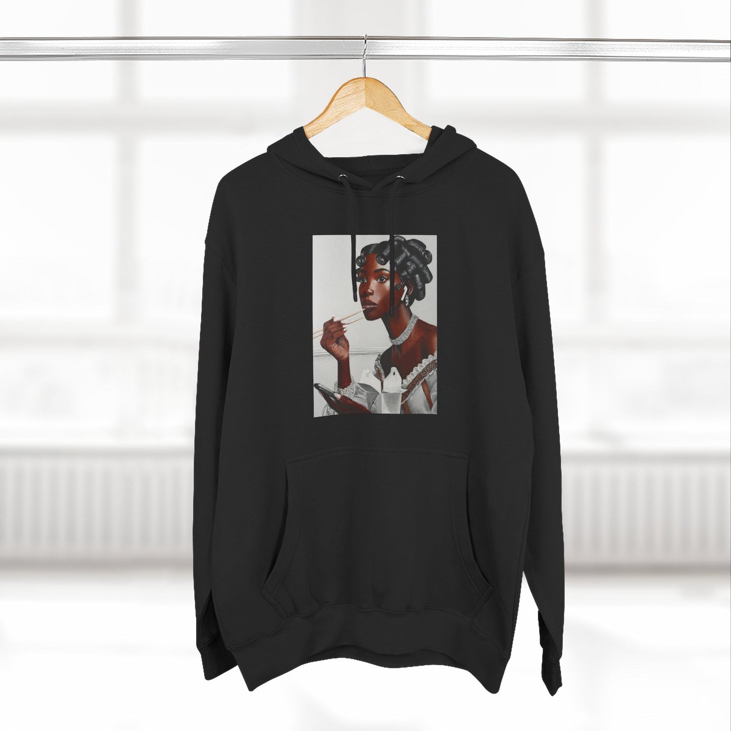 Our Lady of Leftovers Three-Panel Fleece Hoodie