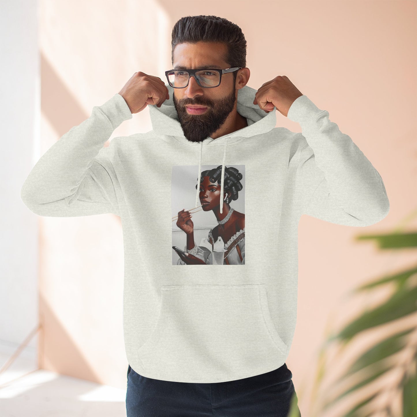 Our Lady of Leftovers Three-Panel Fleece Hoodie
