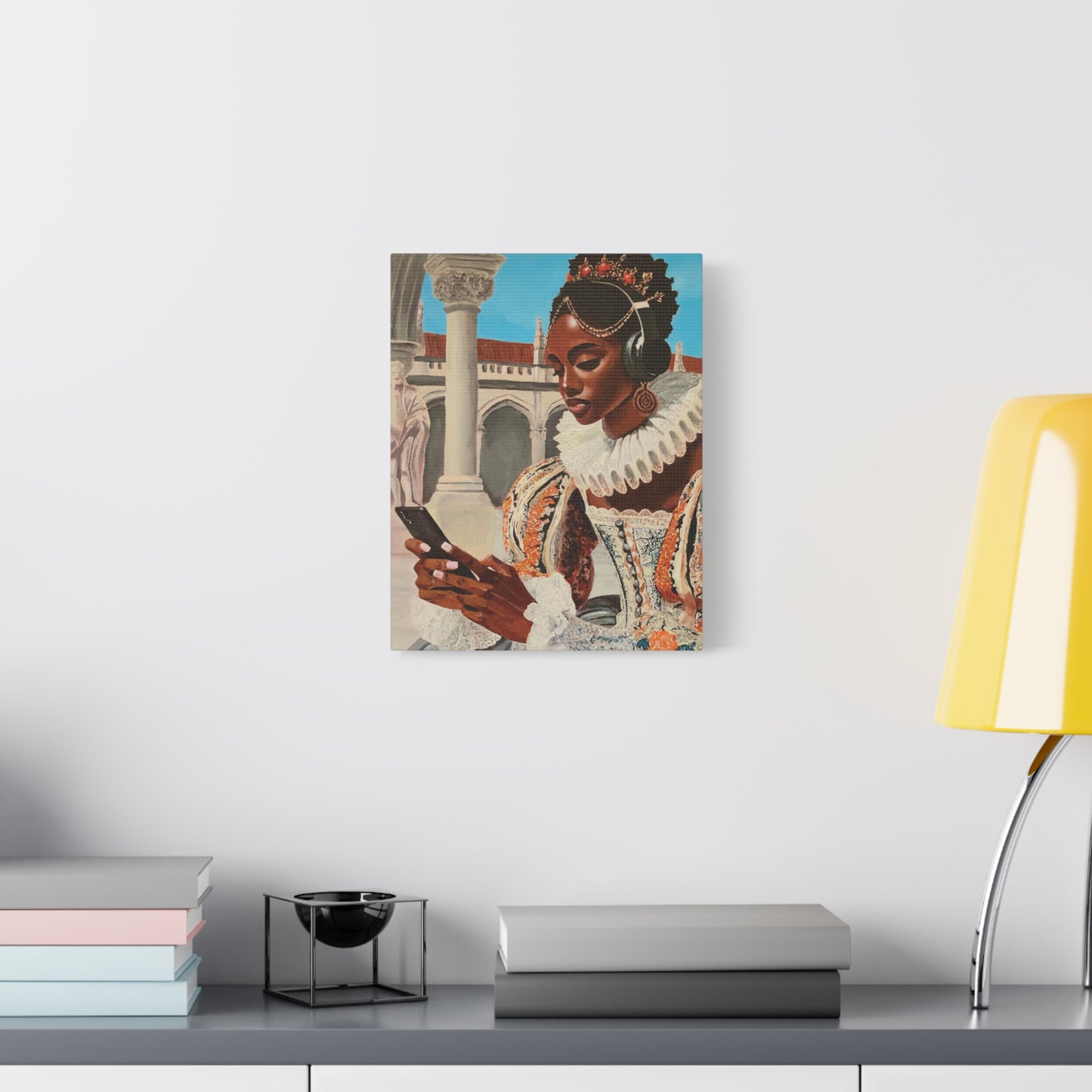 The Queen's Scroll Matte Canvas, Stretched