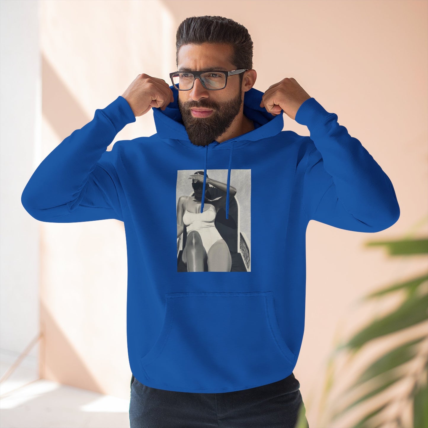 Tracee Three-Panel Fleece Hoodie