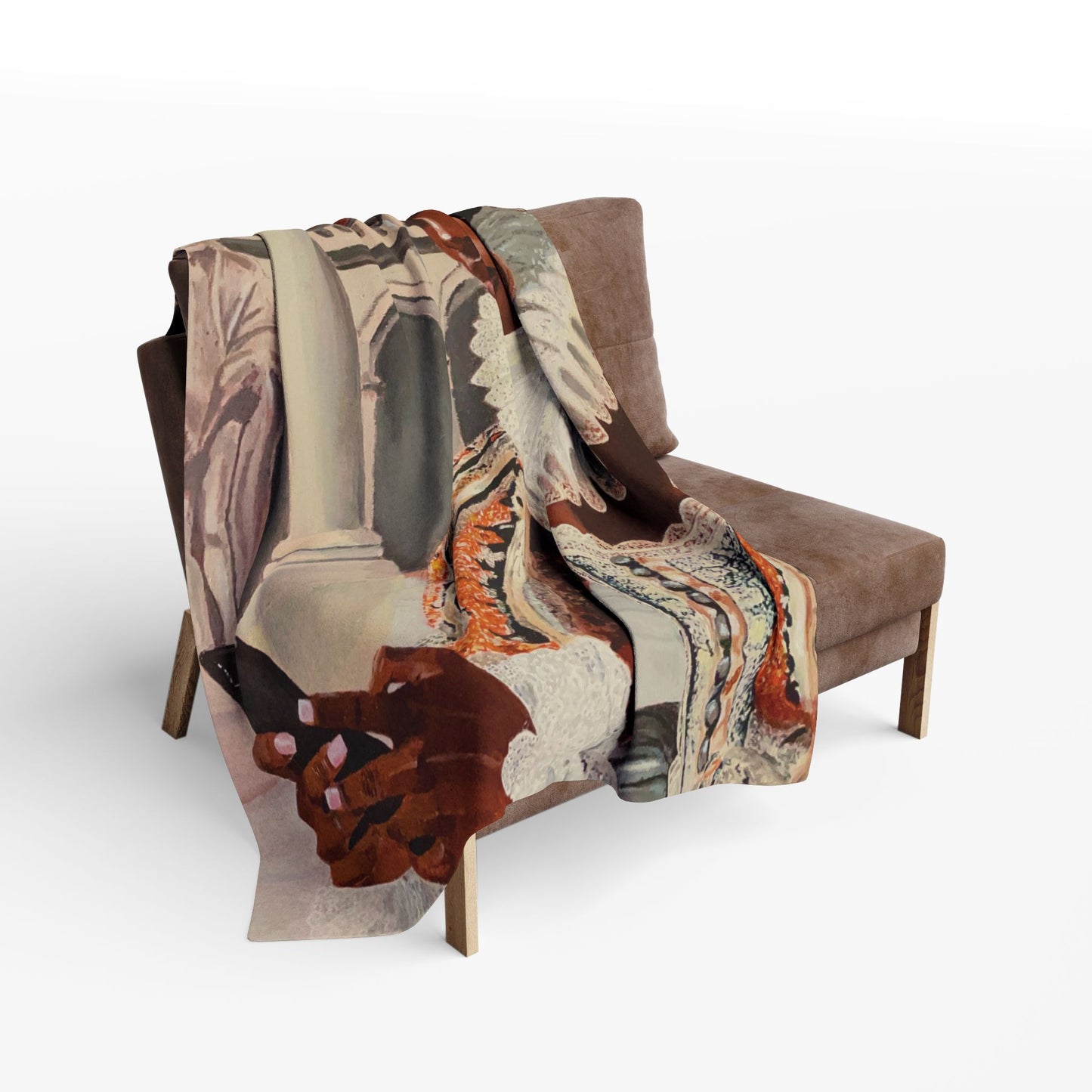 The Queen's Scroll Arctic Fleece Blanket